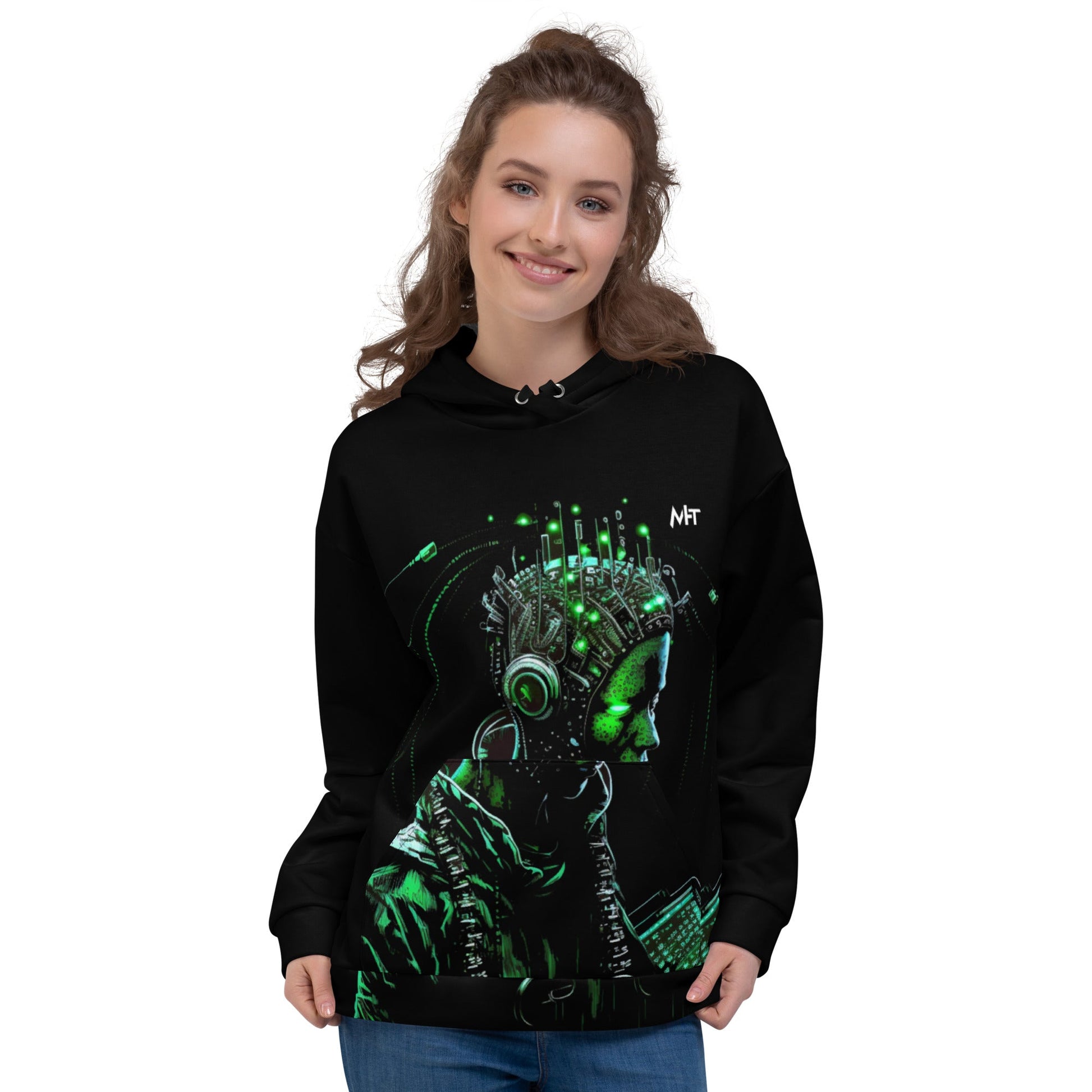 Cyberware assassin V12 - Unisex Hoodie by DarkByteGear