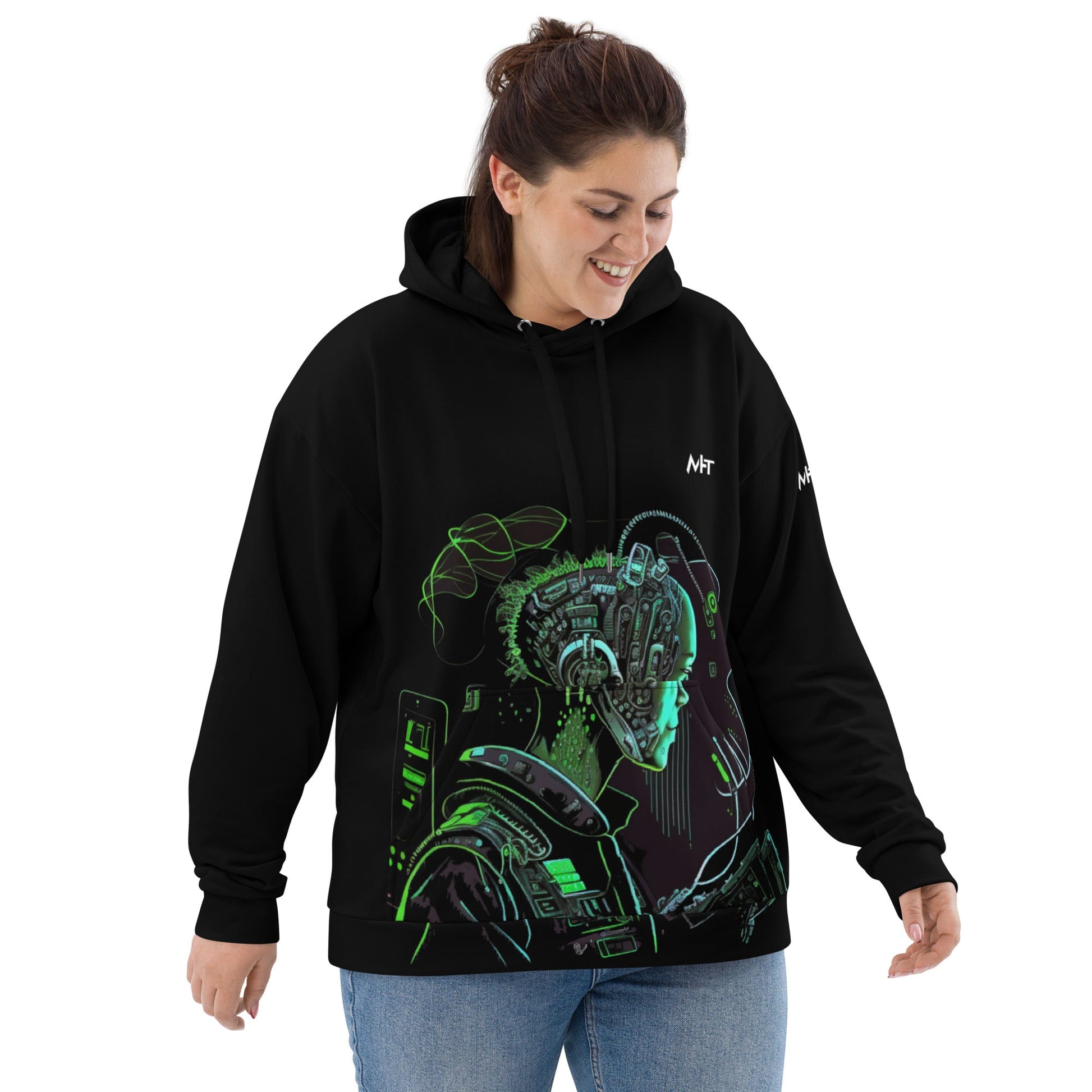 CyberWare Assassin V10 - Unisex Hoodie by DarkByteGear