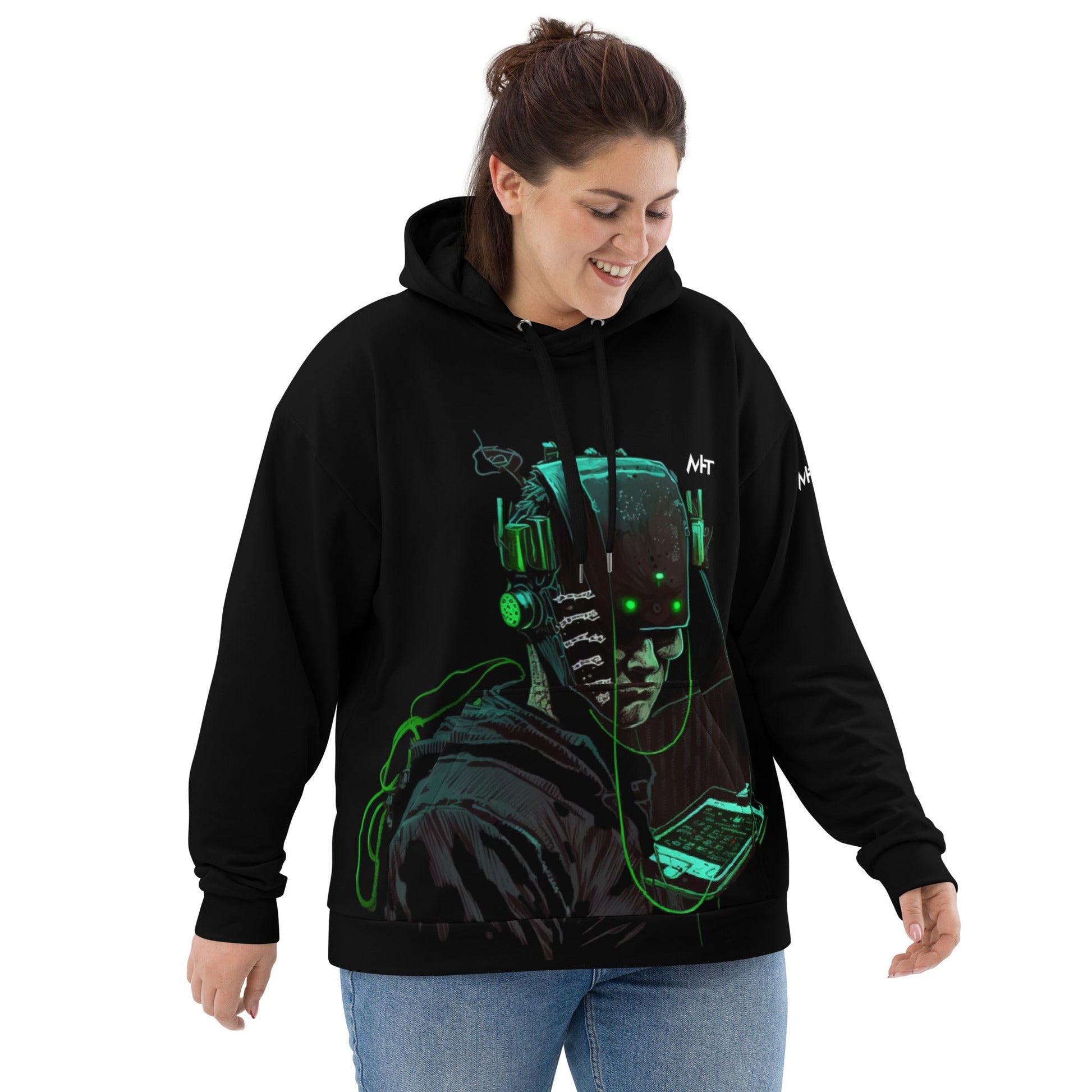 CyberWare Assassin V9 - Unisex Hoodie by DarkByteGear