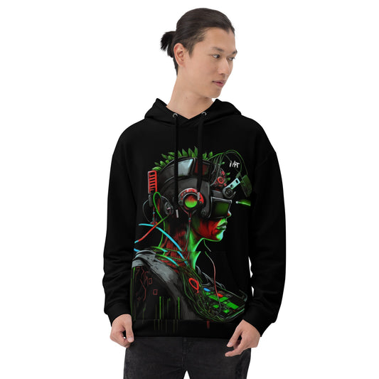 CyberWare Assassin V17 - Unisex Hoodie by DarkByteGear