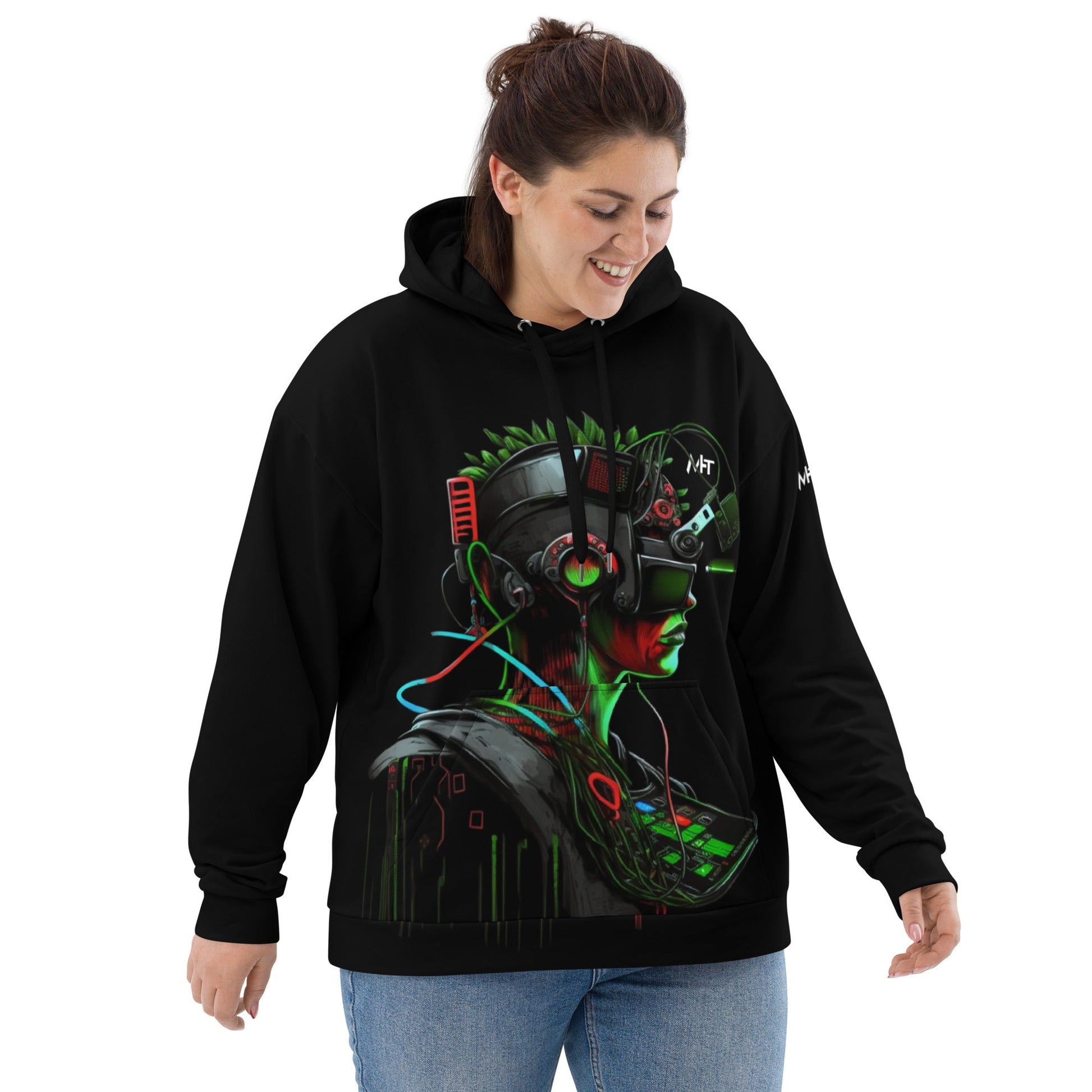 CyberWare Assassin V17 - Unisex Hoodie by DarkByteGear