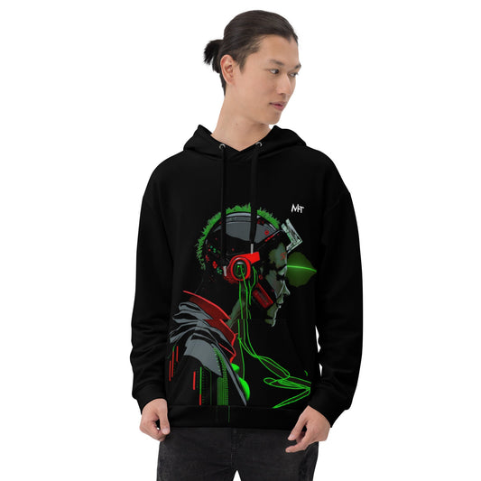 CyberWare Assassin V18 - Unisex Hoodie by DarkByteGear