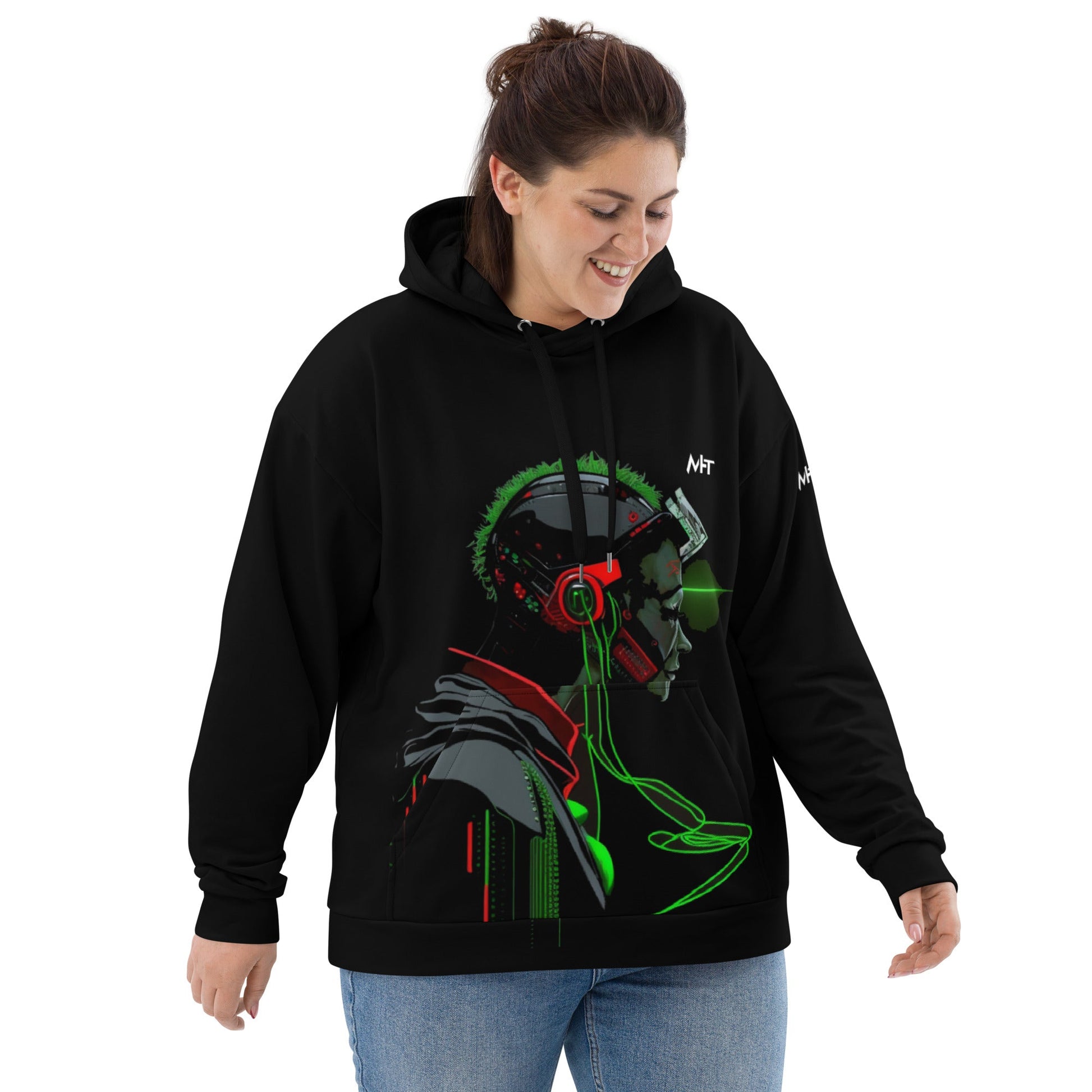 CyberWare Assassin V18 - Unisex Hoodie by DarkByteGear