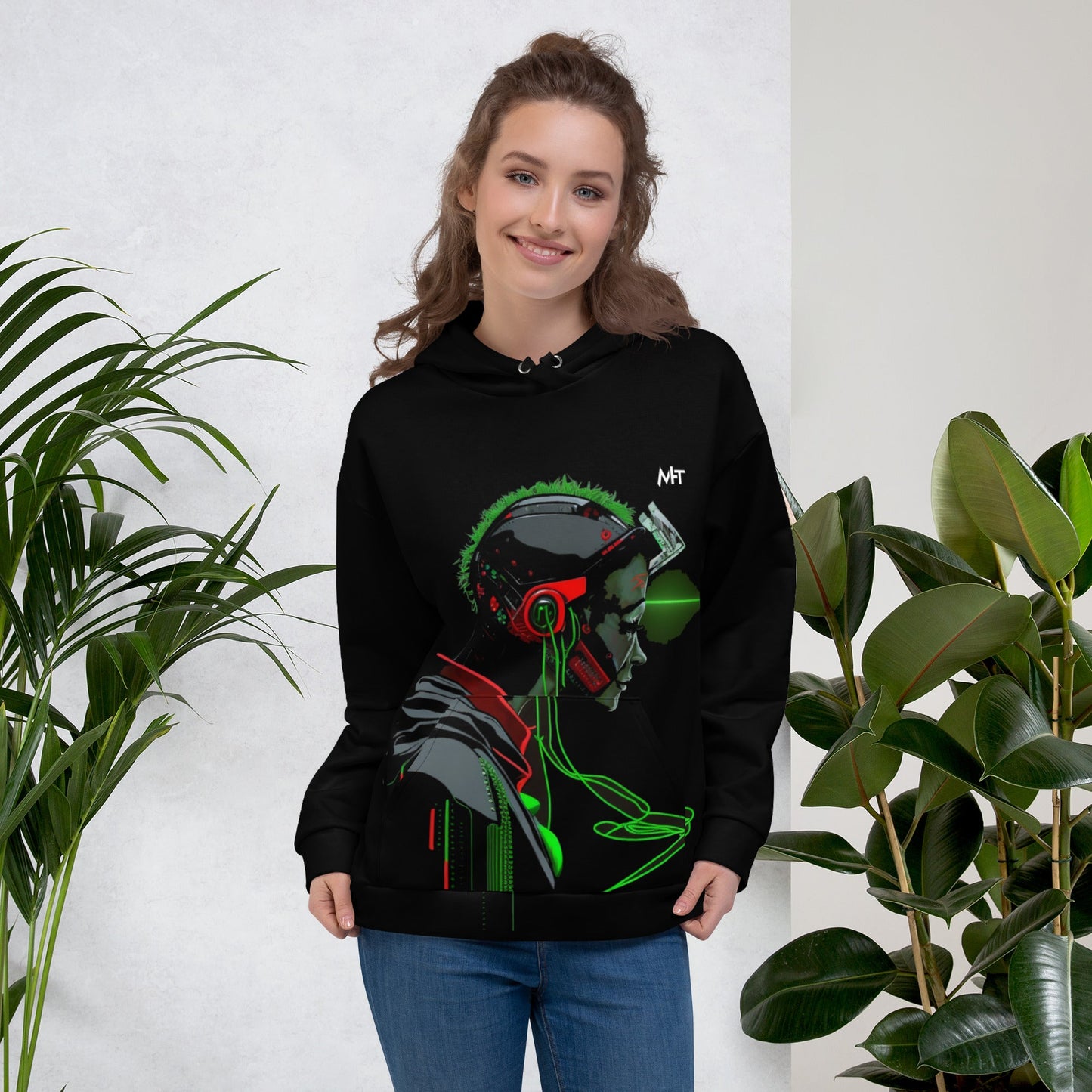 CyberWare Assassin V18 - Unisex Hoodie by DarkByteGear