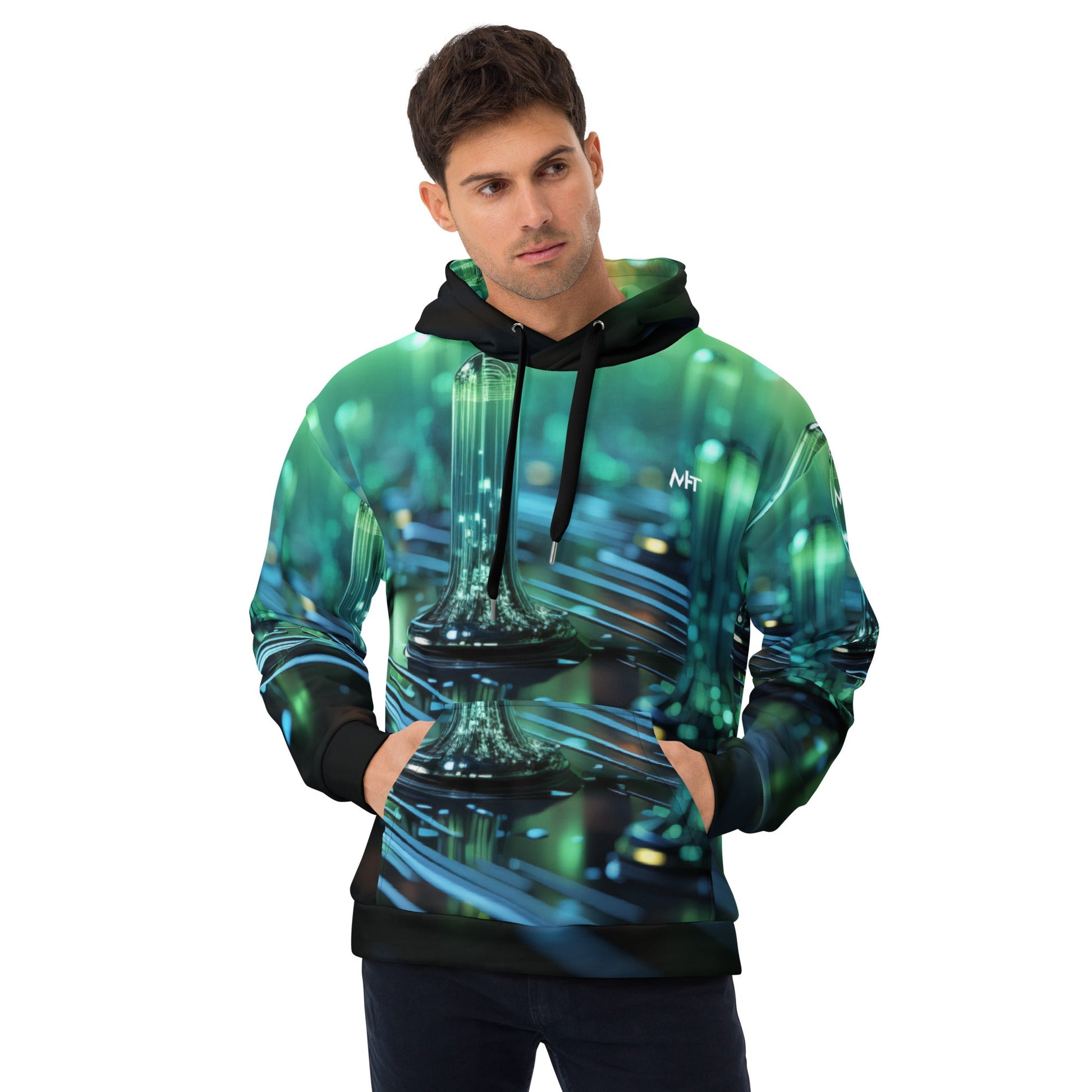 CyberTech Quantum GPU v1 - Unisex Hoodie by DarkByteGear
