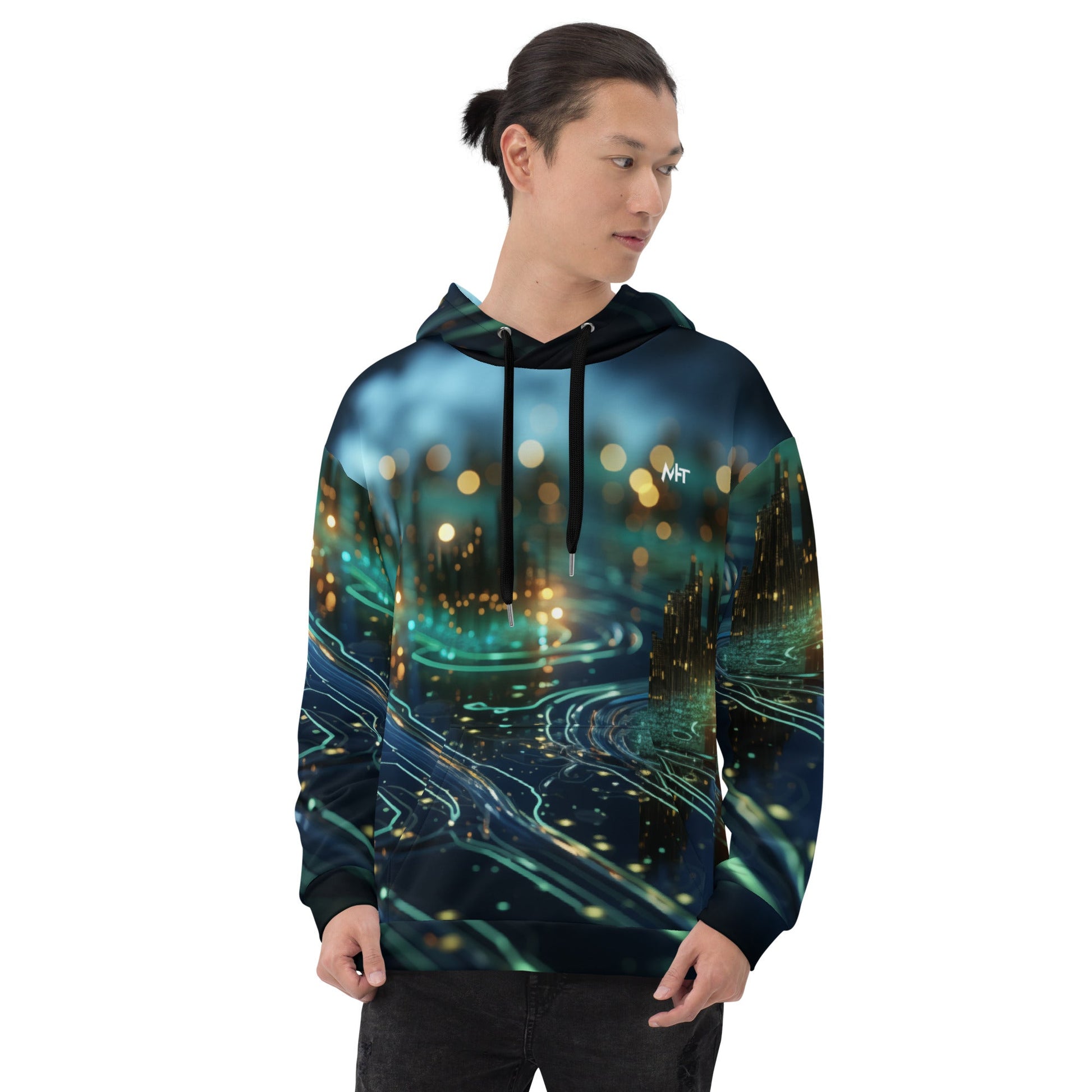 CyberTech Quantum GPU v5 - Unisex Hoodie by DarkByteGear