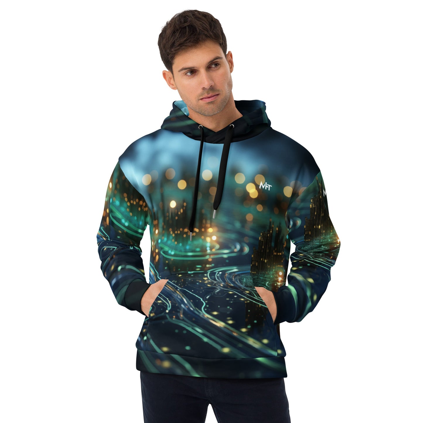 CyberTech Quantum GPU v5 - Unisex Hoodie by DarkByteGear