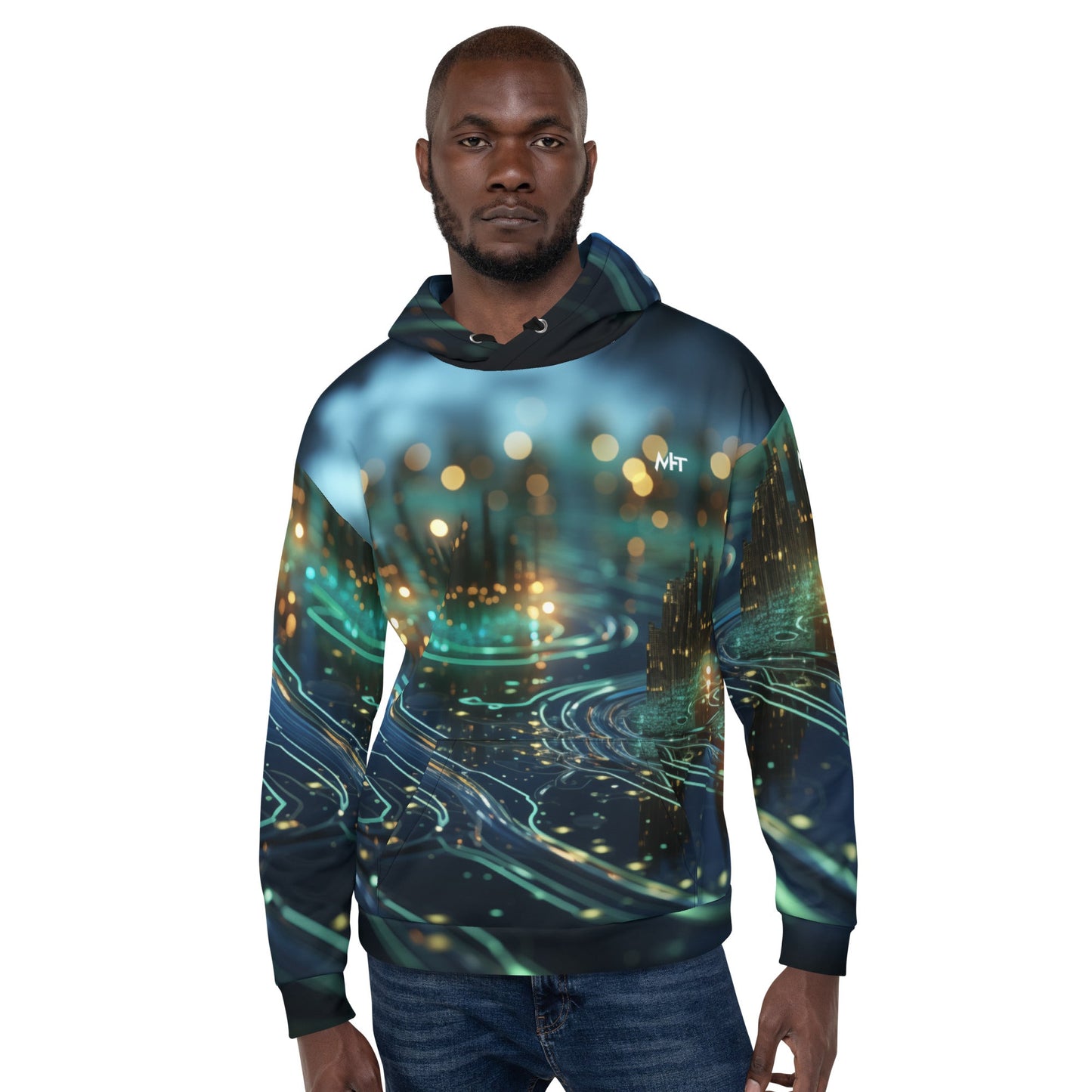 CyberTech Quantum GPU v5 - Unisex Hoodie by DarkByteGear