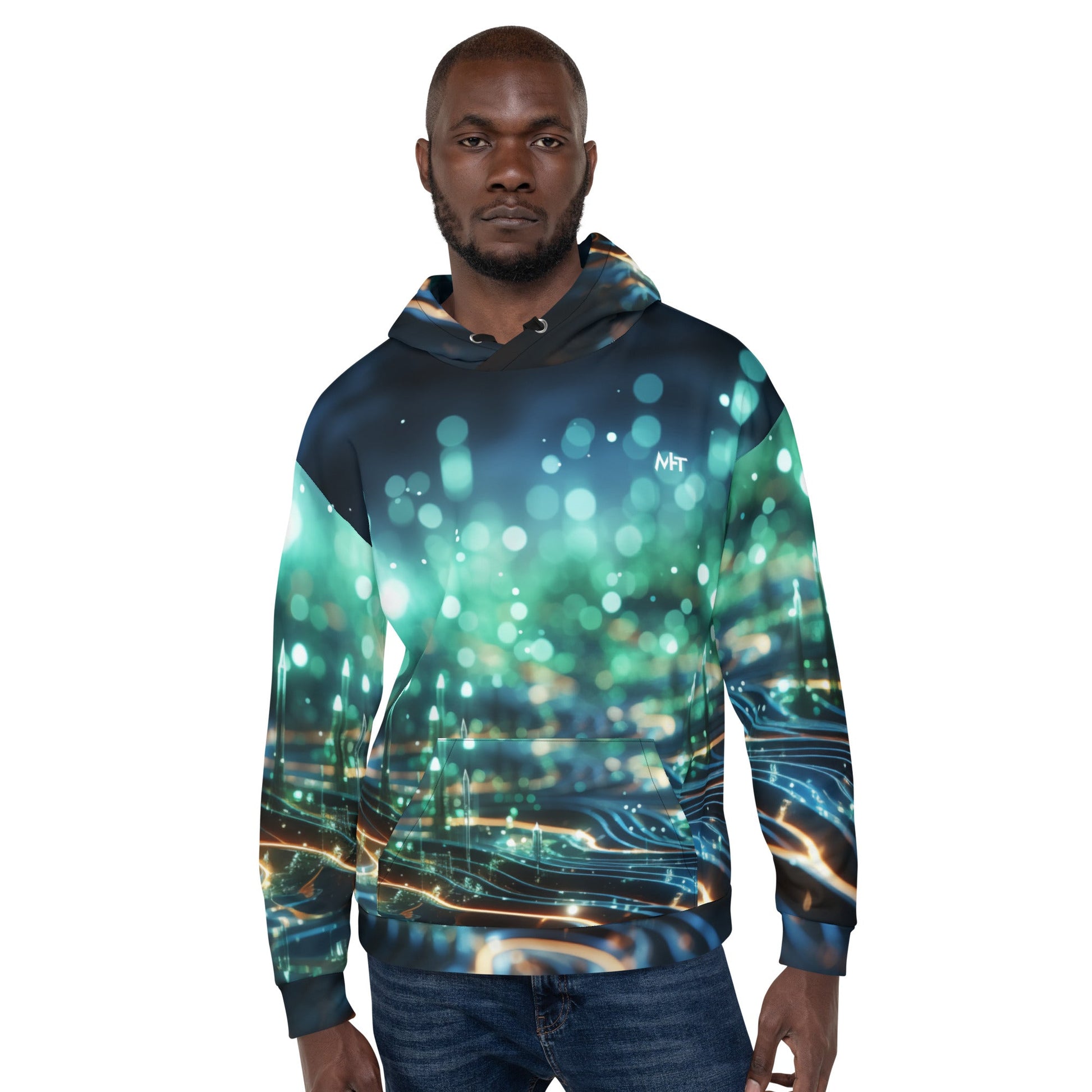 CyberTech Quantum GPU v7 - Unisex Hoodie by DarkByteGear