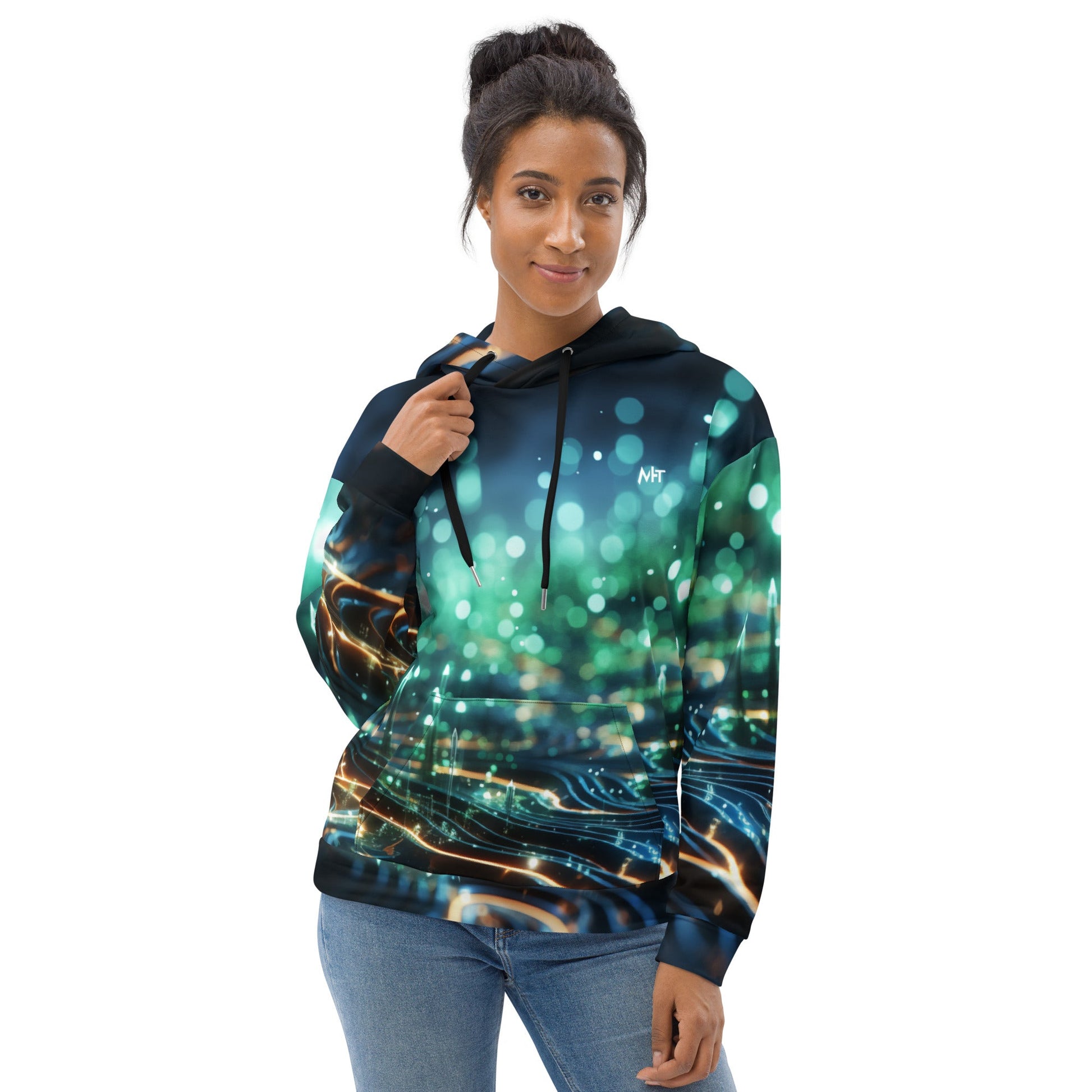 CyberTech Quantum GPU v7 - Unisex Hoodie by DarkByteGear