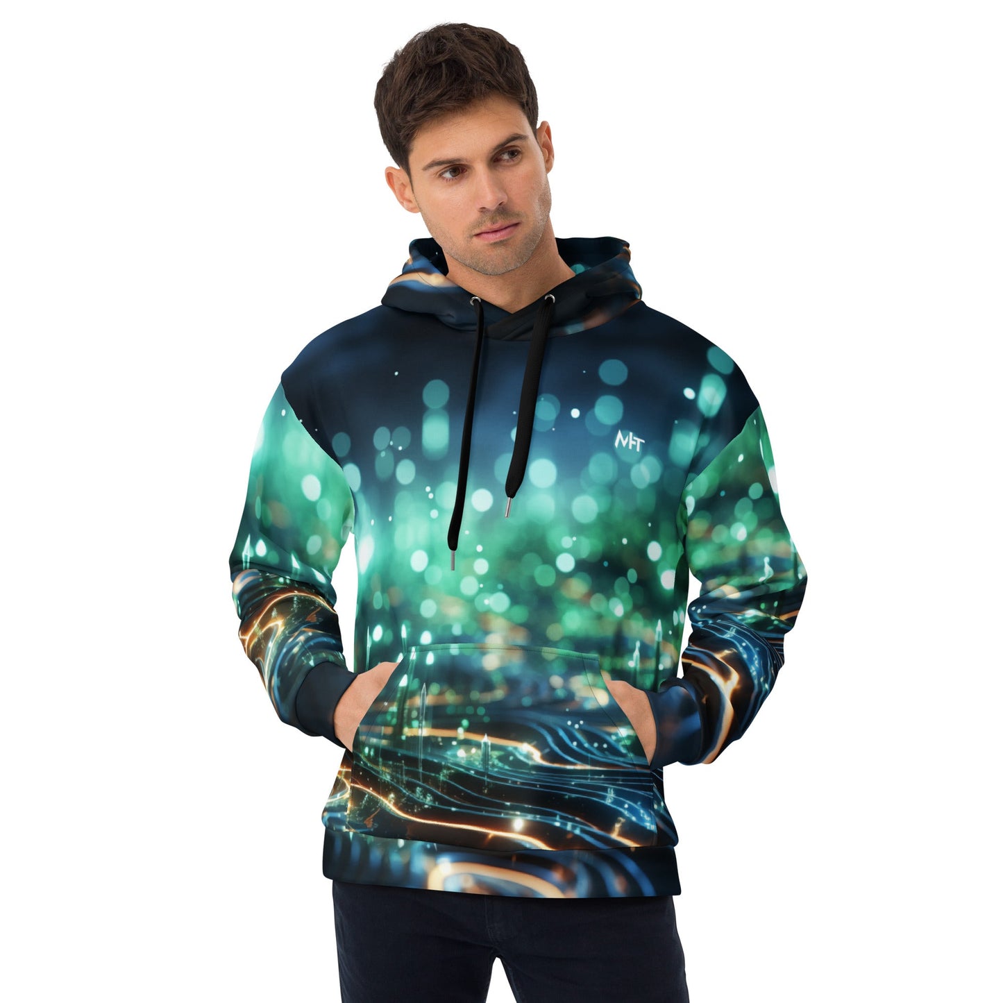CyberTech Quantum GPU v7 - Unisex Hoodie by DarkByteGear