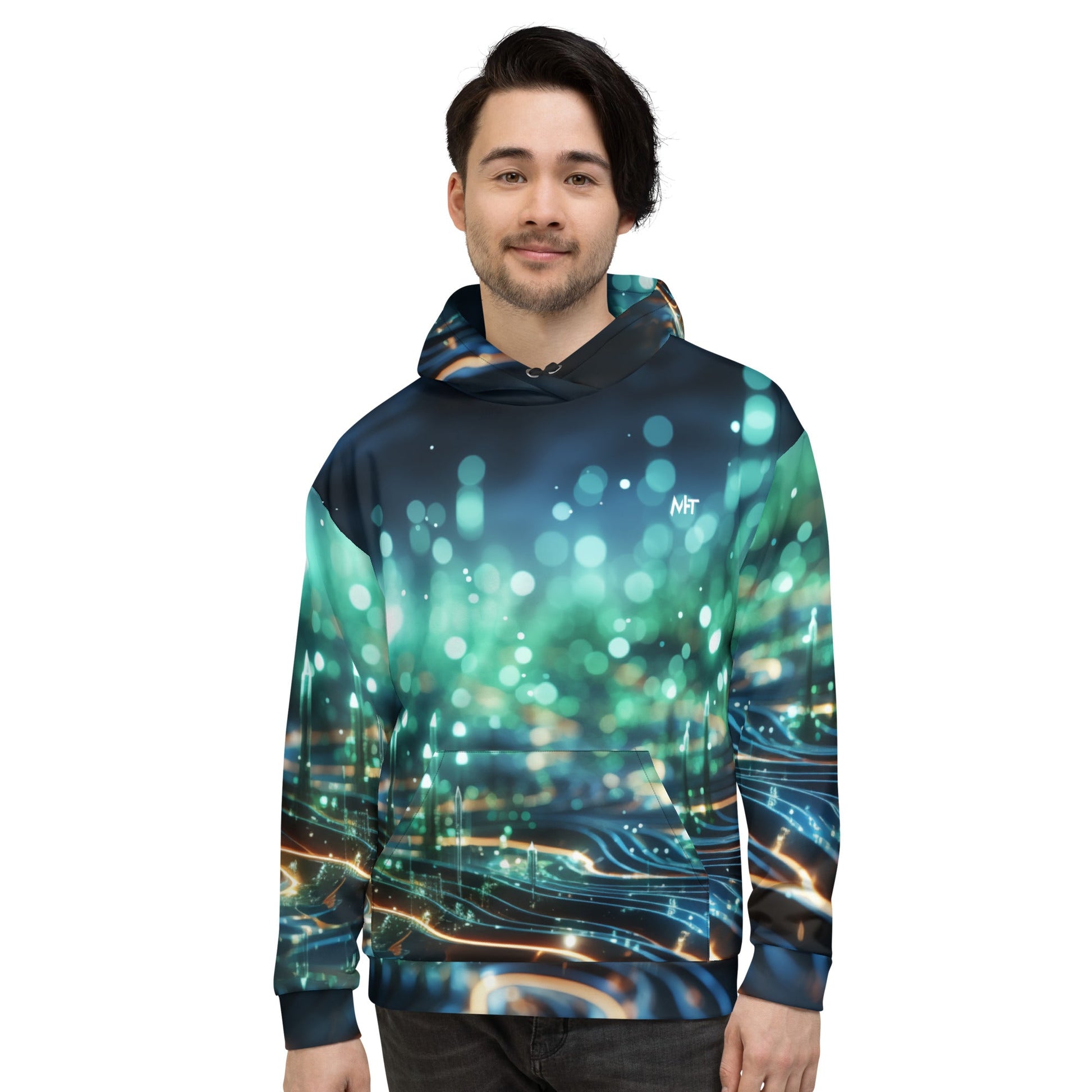 CyberTech Quantum GPU v7 - Unisex Hoodie by DarkByteGear