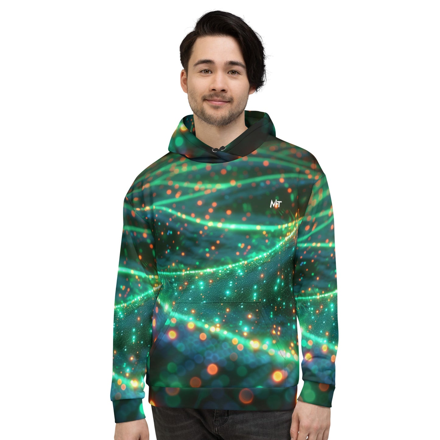 CyberTech Quantum GPU v9 - Unisex Hoodie by DarkByteGear