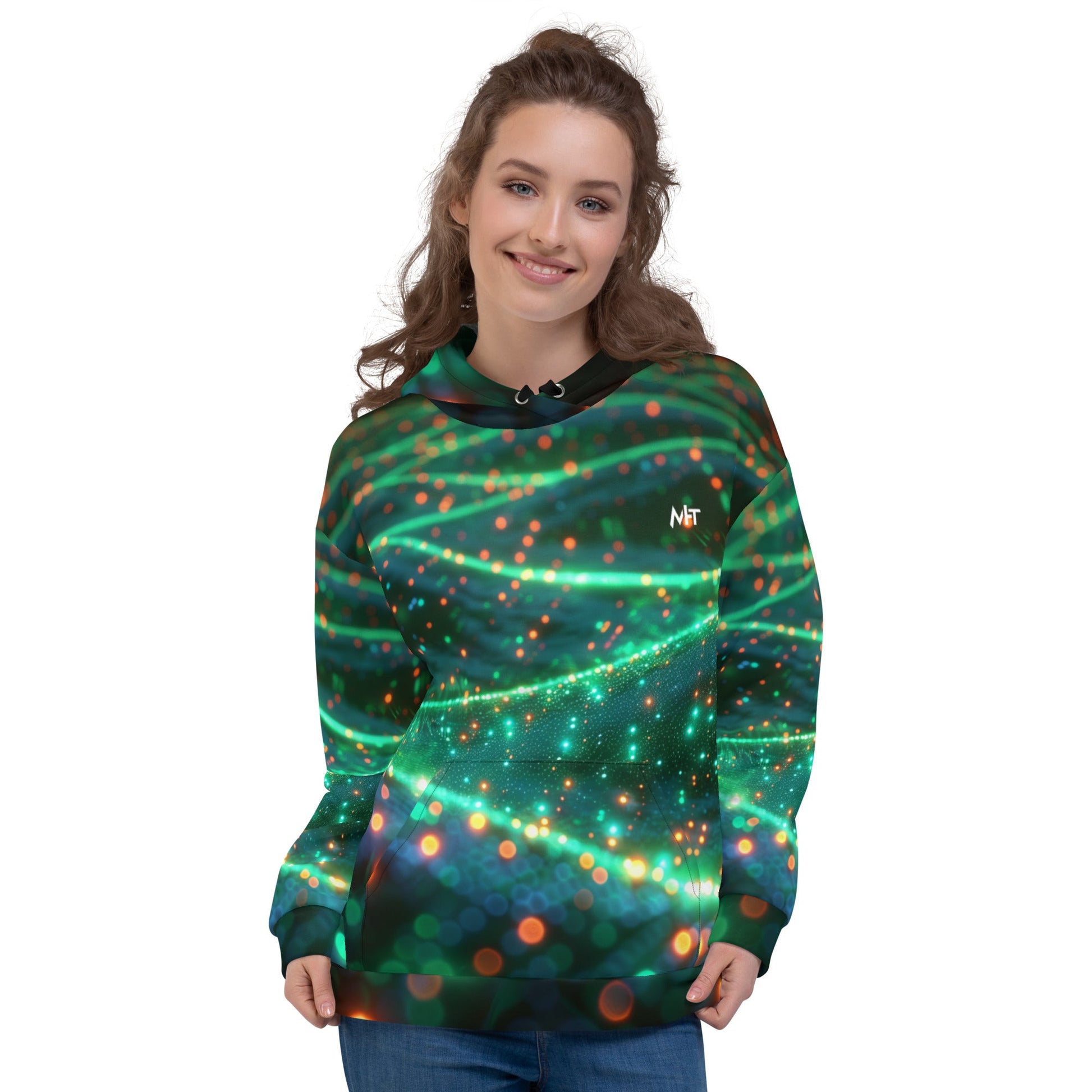 CyberTech Quantum GPU v9 - Unisex Hoodie by DarkByteGear