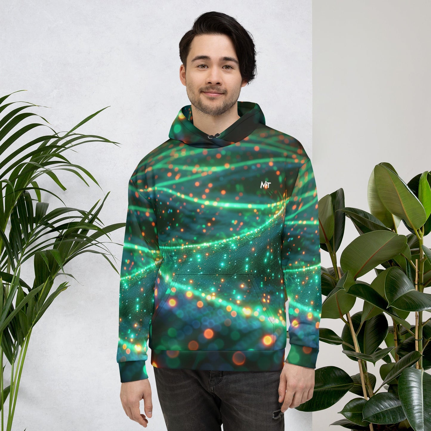 CyberTech Quantum GPU v9 - Unisex Hoodie by DarkByteGear