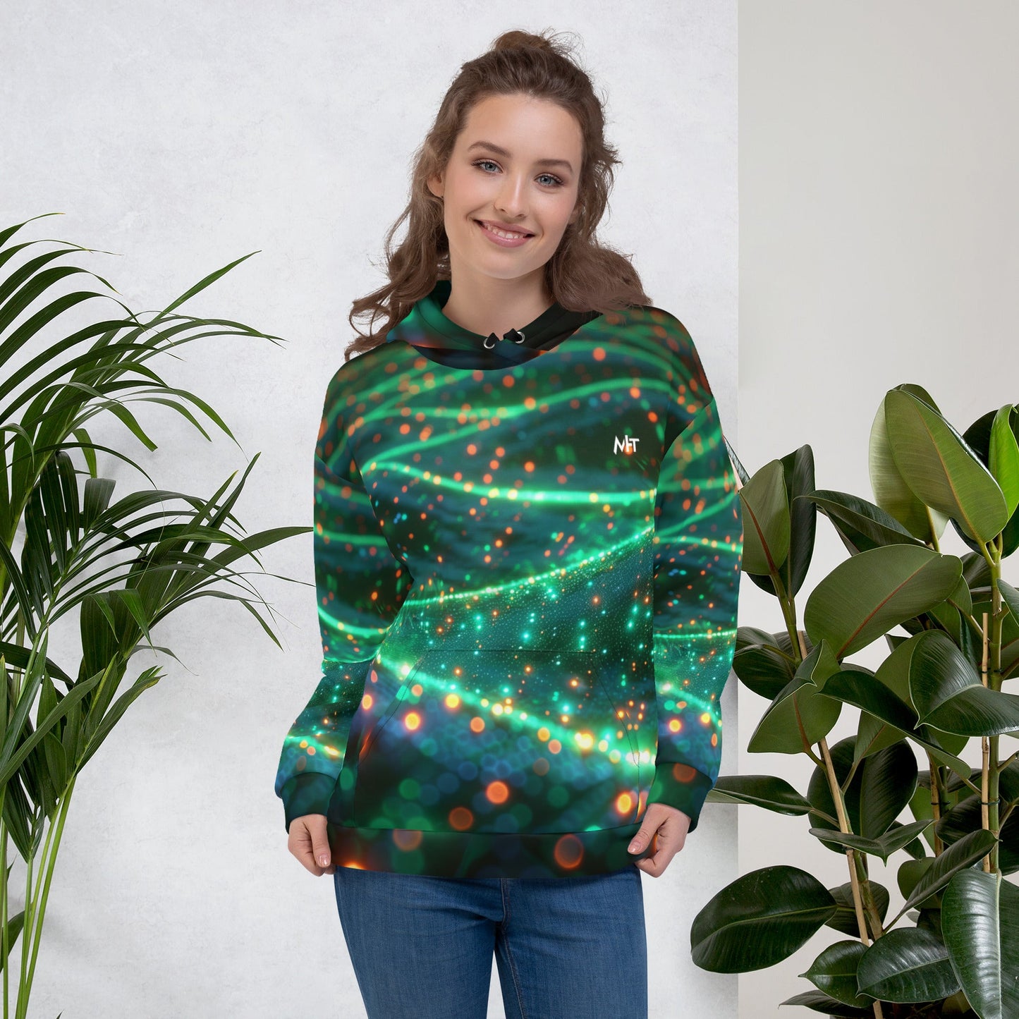 CyberTech Quantum GPU v9 - Unisex Hoodie by DarkByteGear