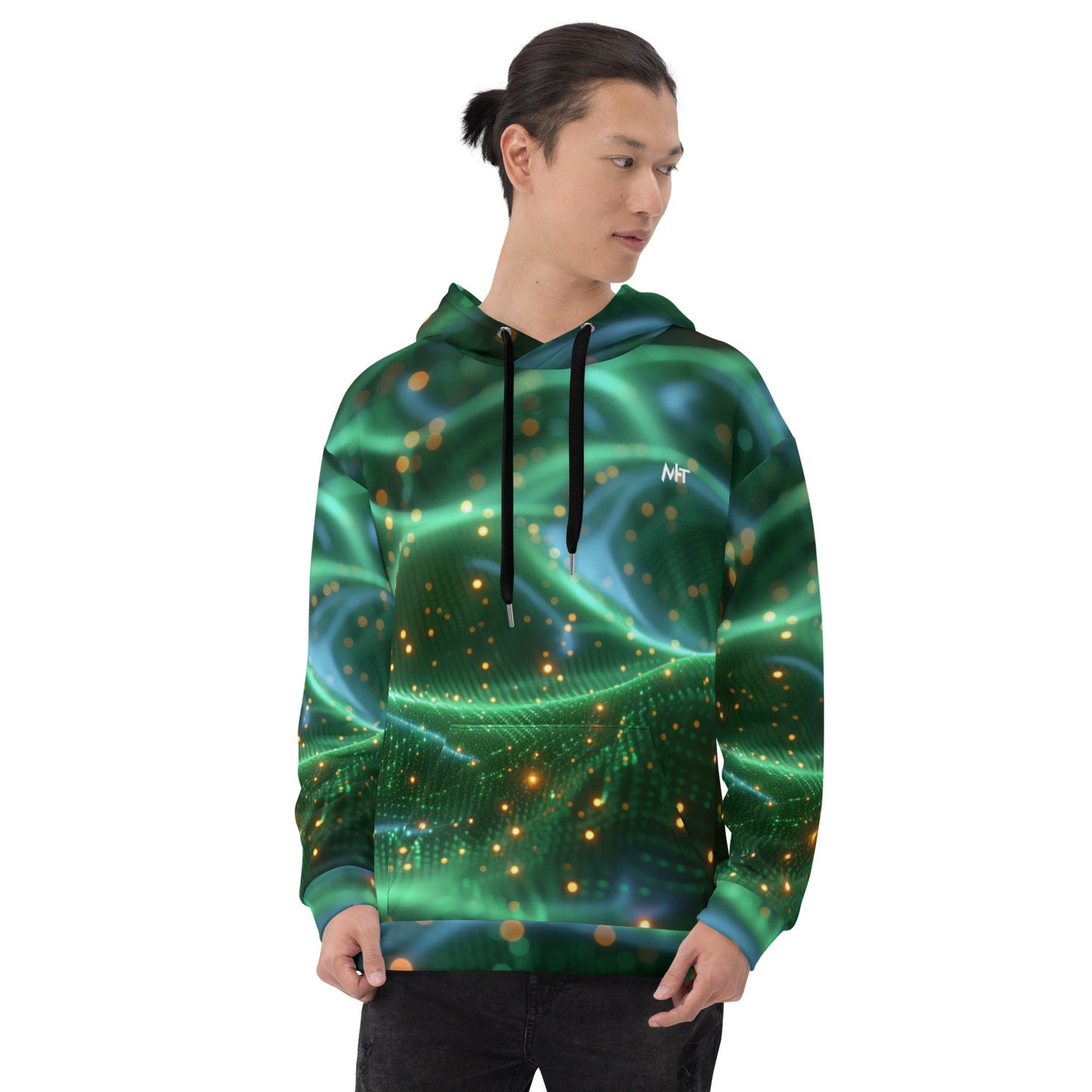 CyberTech Quantum GPU v10 - Unisex Hoodie by DarkByteGear