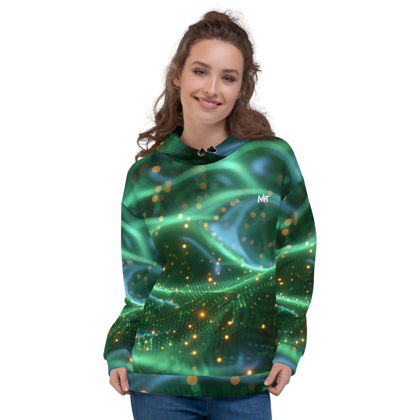 CyberTech Quantum GPU v10 - Unisex Hoodie by DarkByteGear