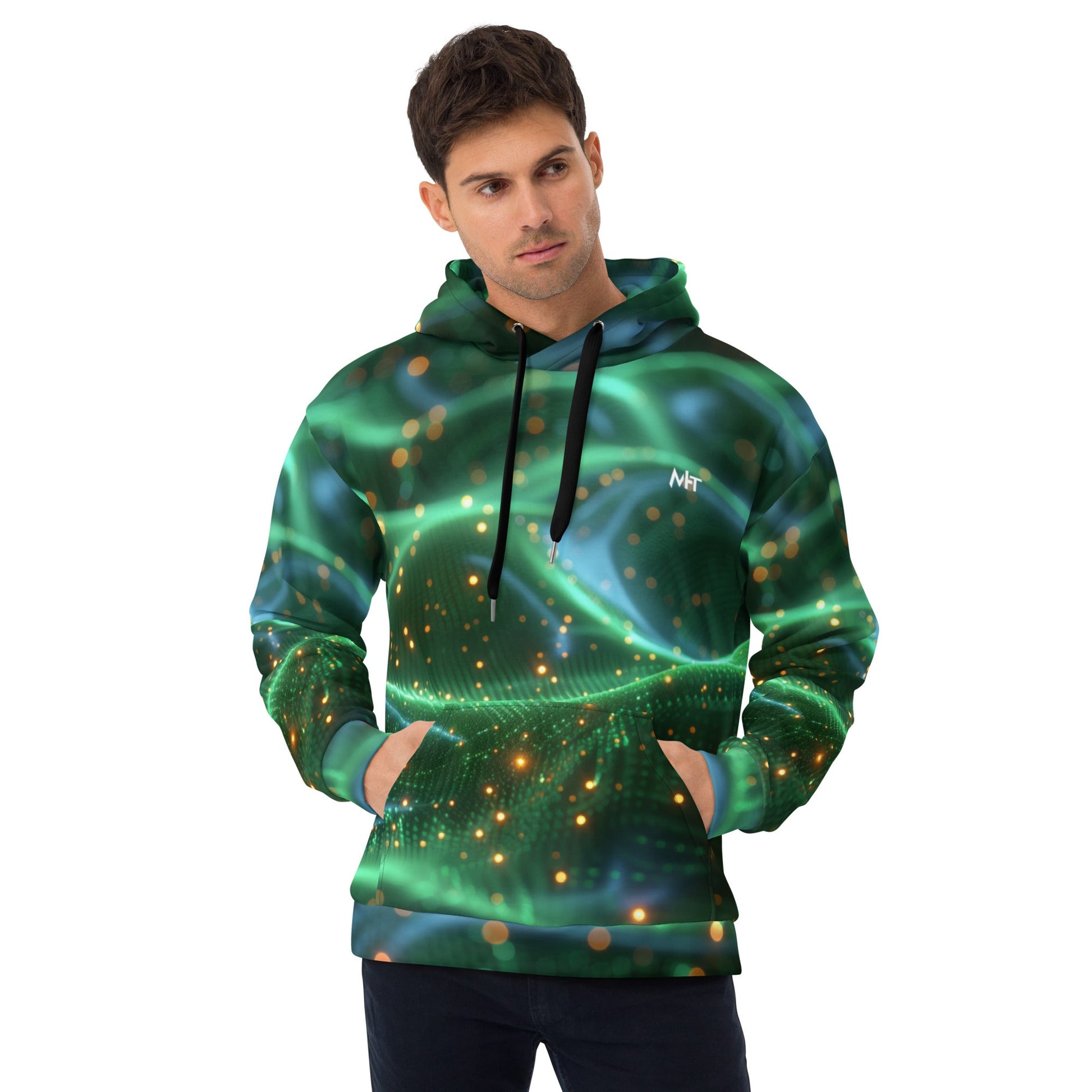 CyberTech Quantum GPU v10 - Unisex Hoodie by DarkByteGear