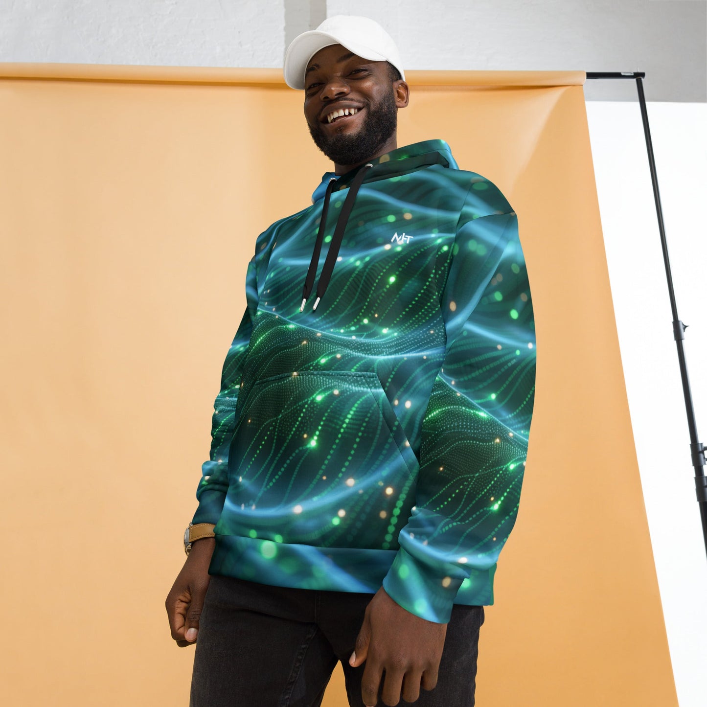 CyberTech Quantum GPU v12 - Unisex Hoodie by DarkByteGear