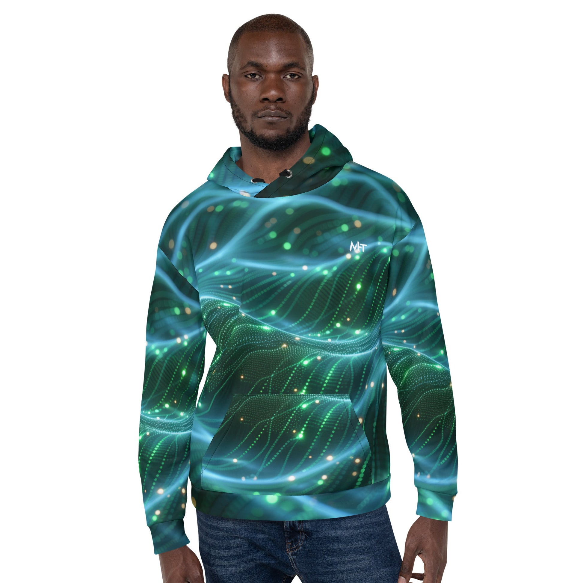 CyberTech Quantum GPU v12 - Unisex Hoodie by DarkByteGear