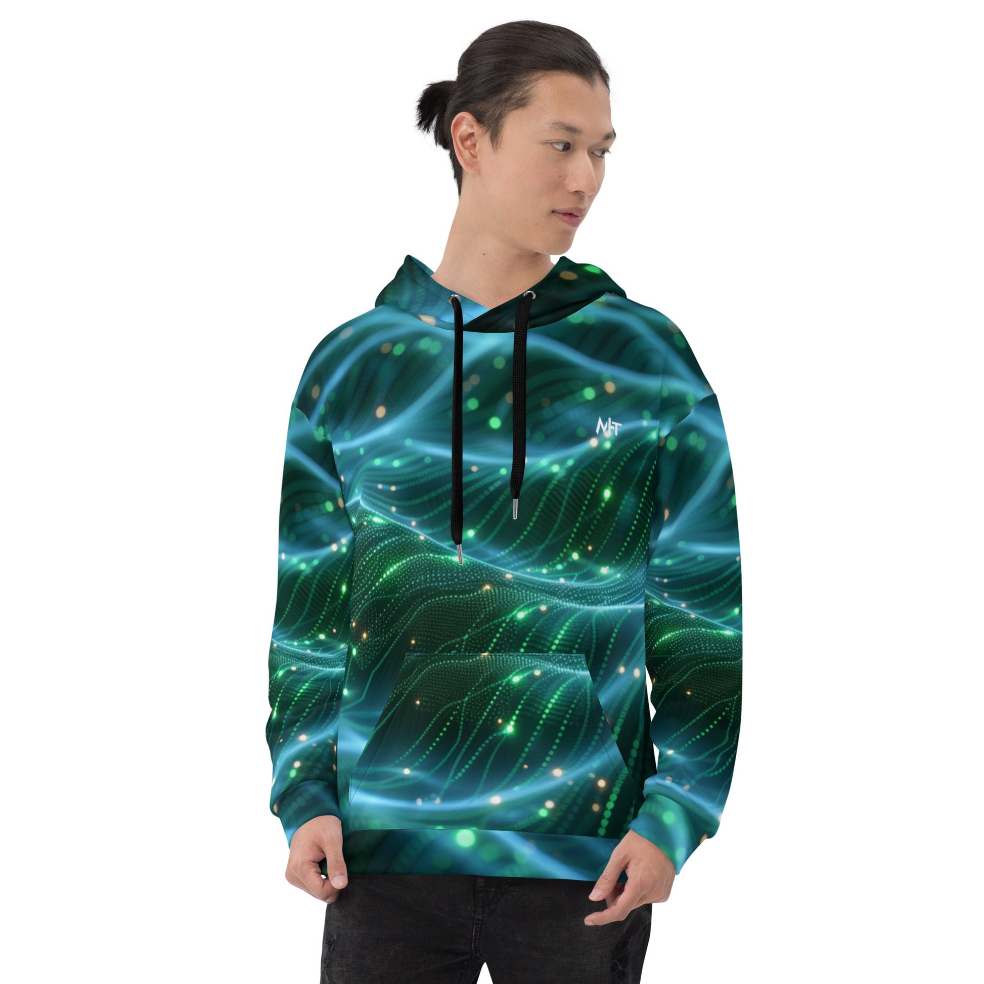 CyberTech Quantum GPU v12 - Unisex Hoodie by DarkByteGear
