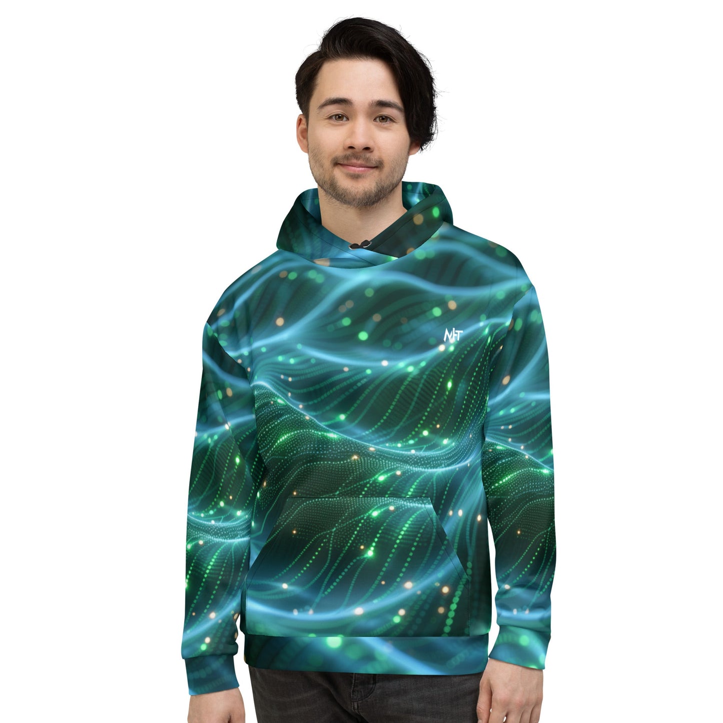 CyberTech Quantum GPU v12 - Unisex Hoodie by DarkByteGear