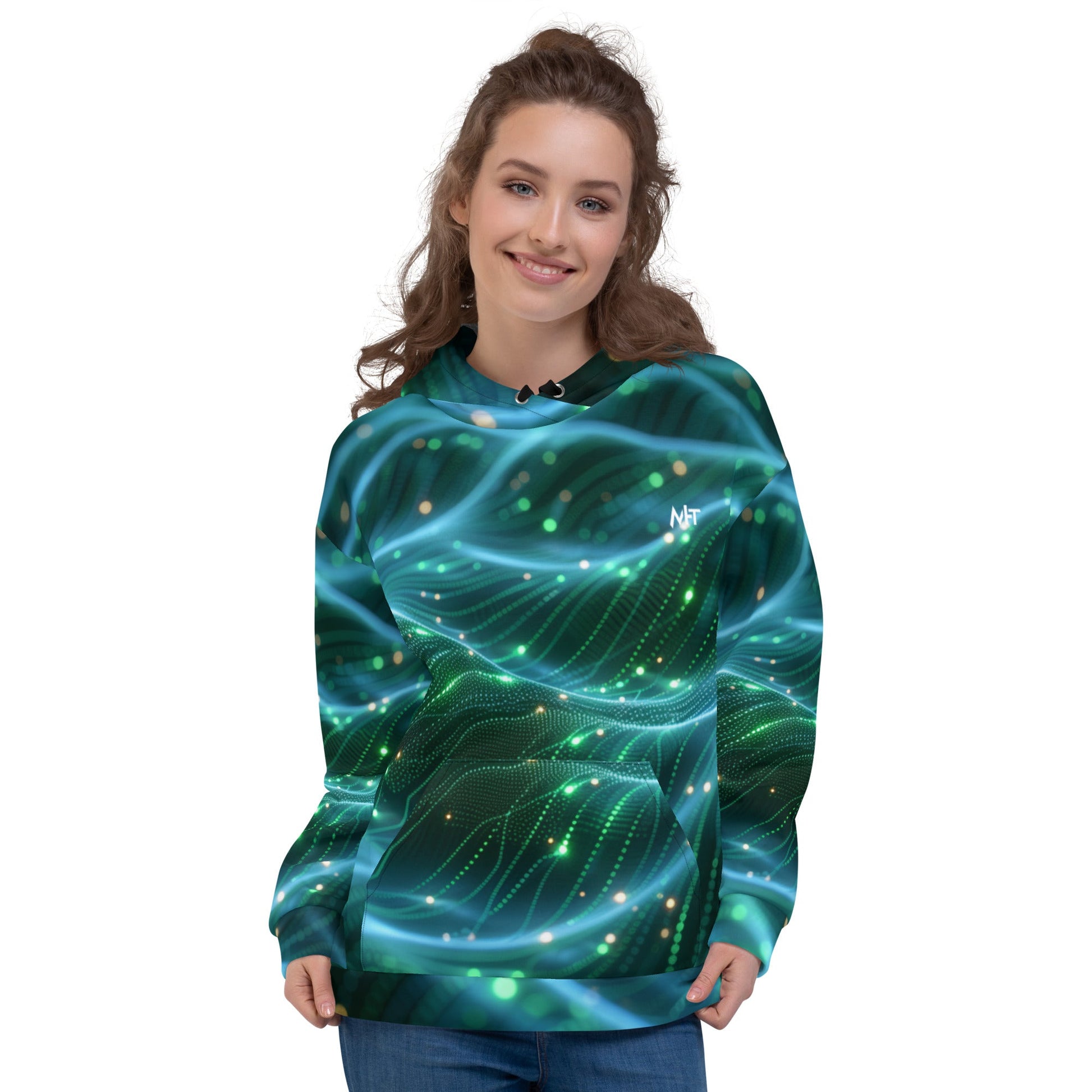 CyberTech Quantum GPU v12 - Unisex Hoodie by DarkByteGear