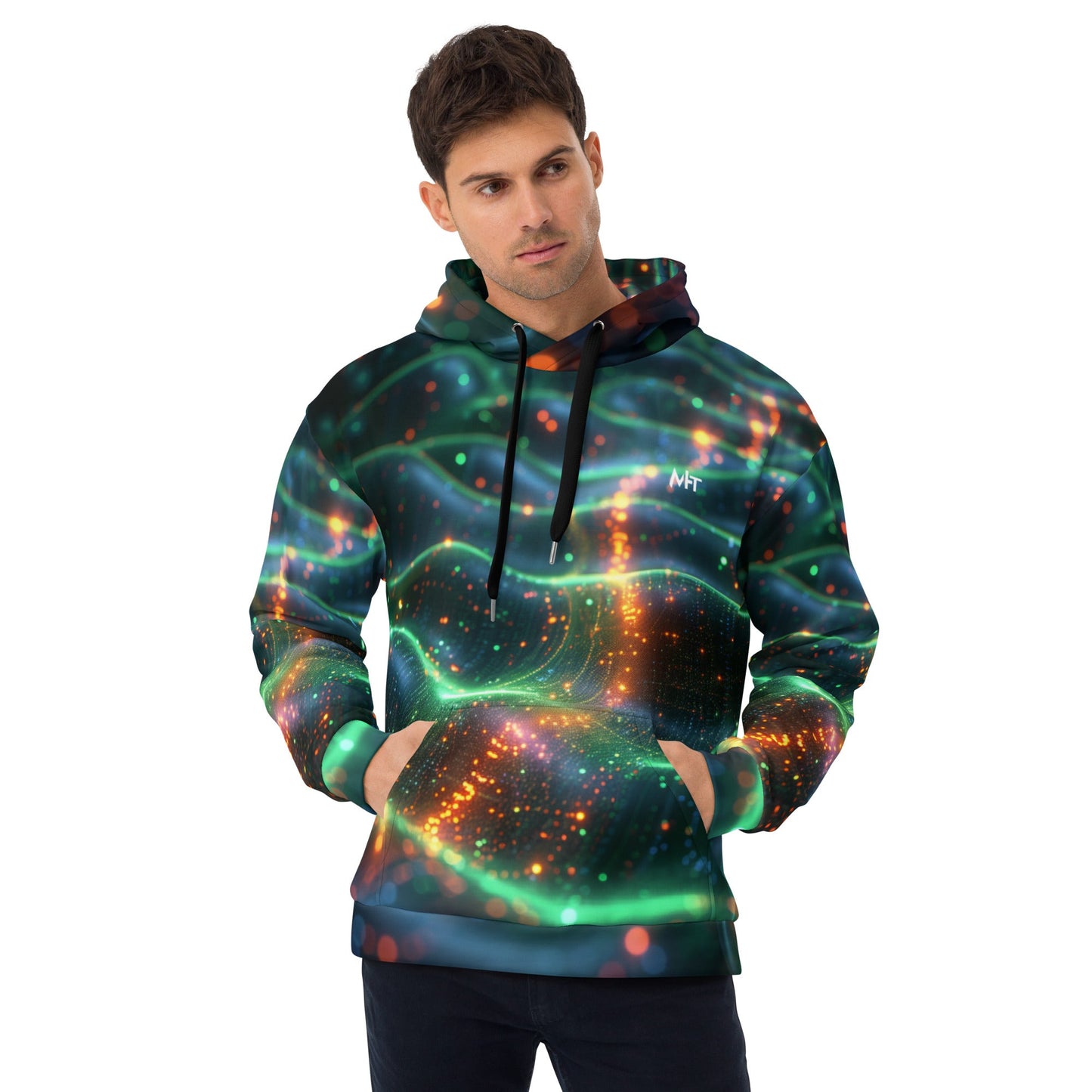 CyberTech Quantum GPU v14 - Unisex Hoodie by DarkByteGear