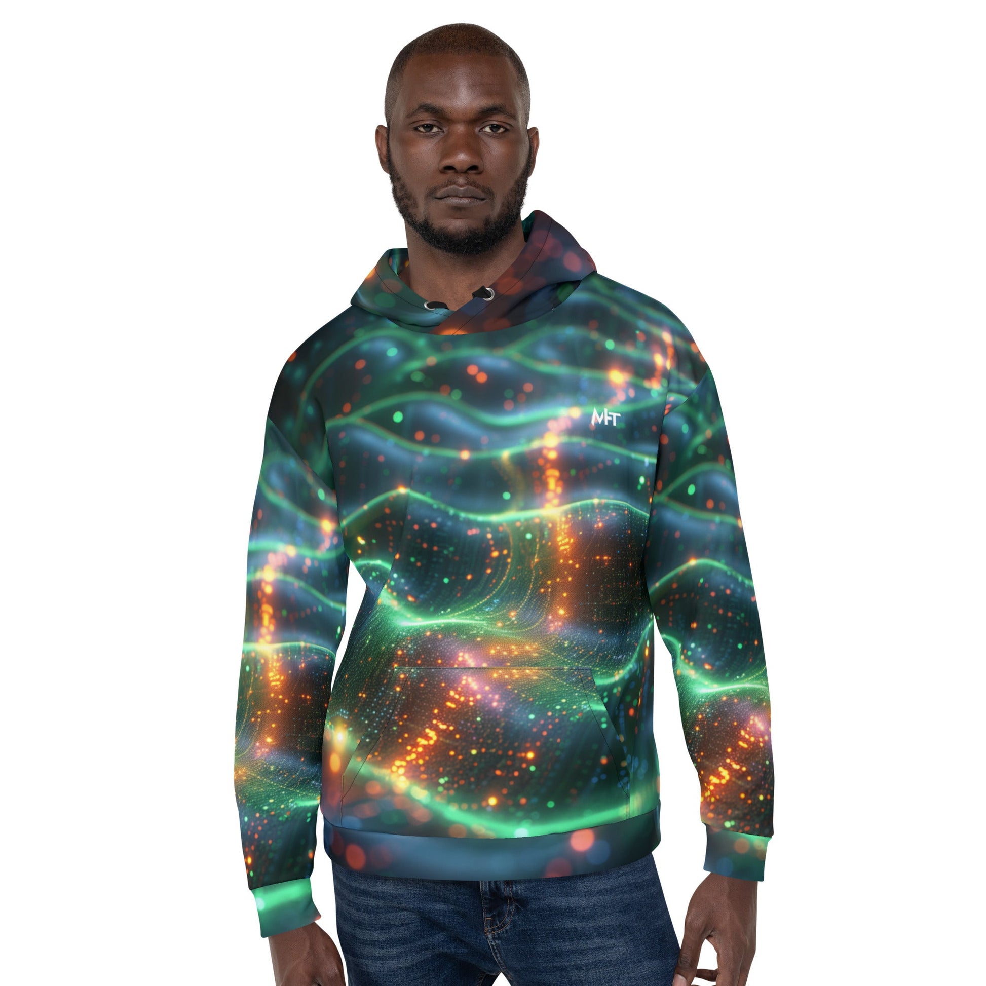 CyberTech Quantum GPU v14 - Unisex Hoodie by DarkByteGear