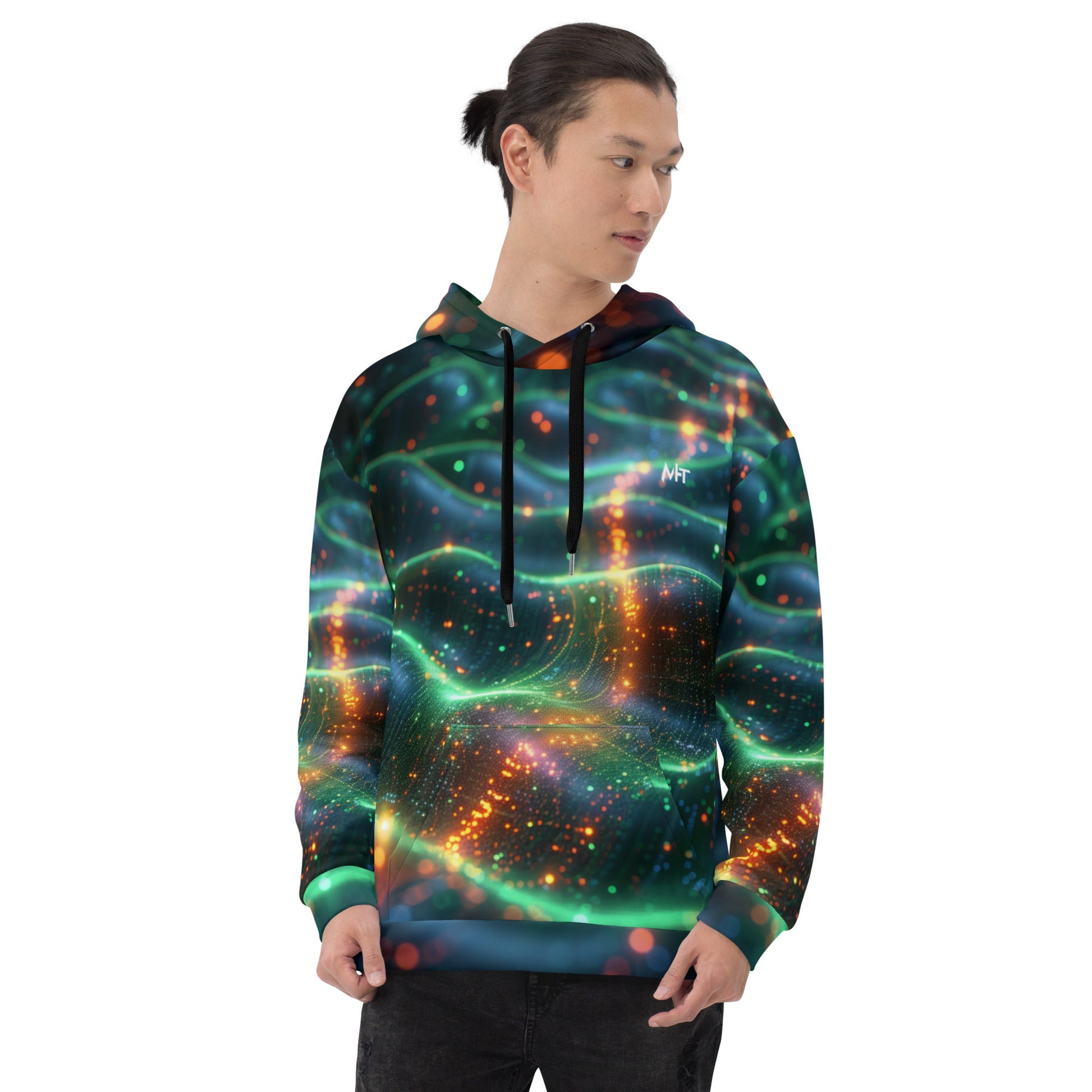 CyberTech Quantum GPU v14 - Unisex Hoodie by DarkByteGear