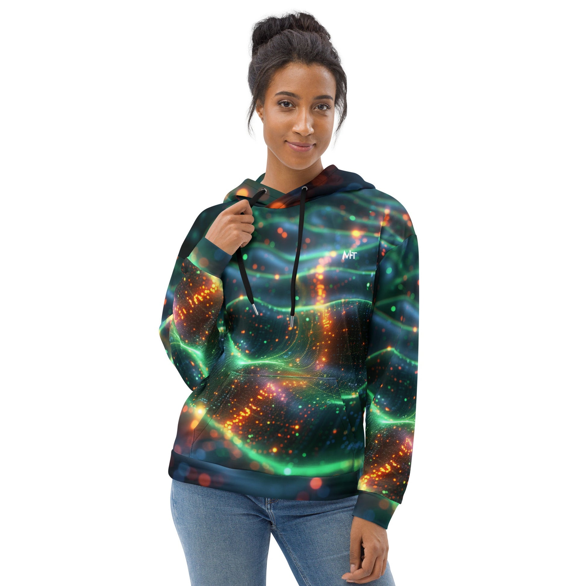 CyberTech Quantum GPU v14 - Unisex Hoodie by DarkByteGear