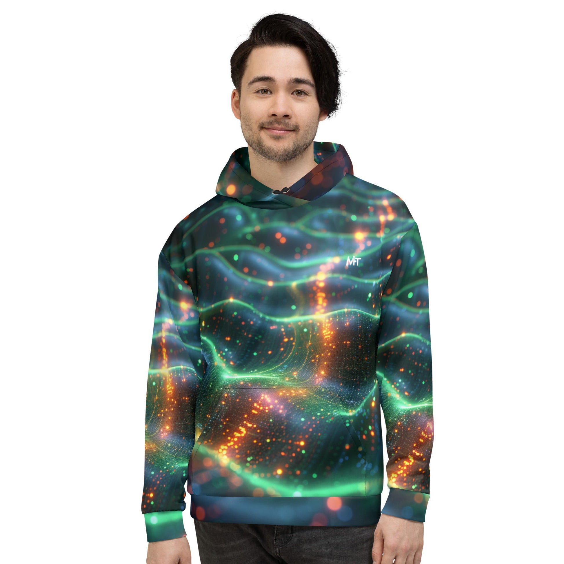 CyberTech Quantum GPU v14 - Unisex Hoodie by DarkByteGear
