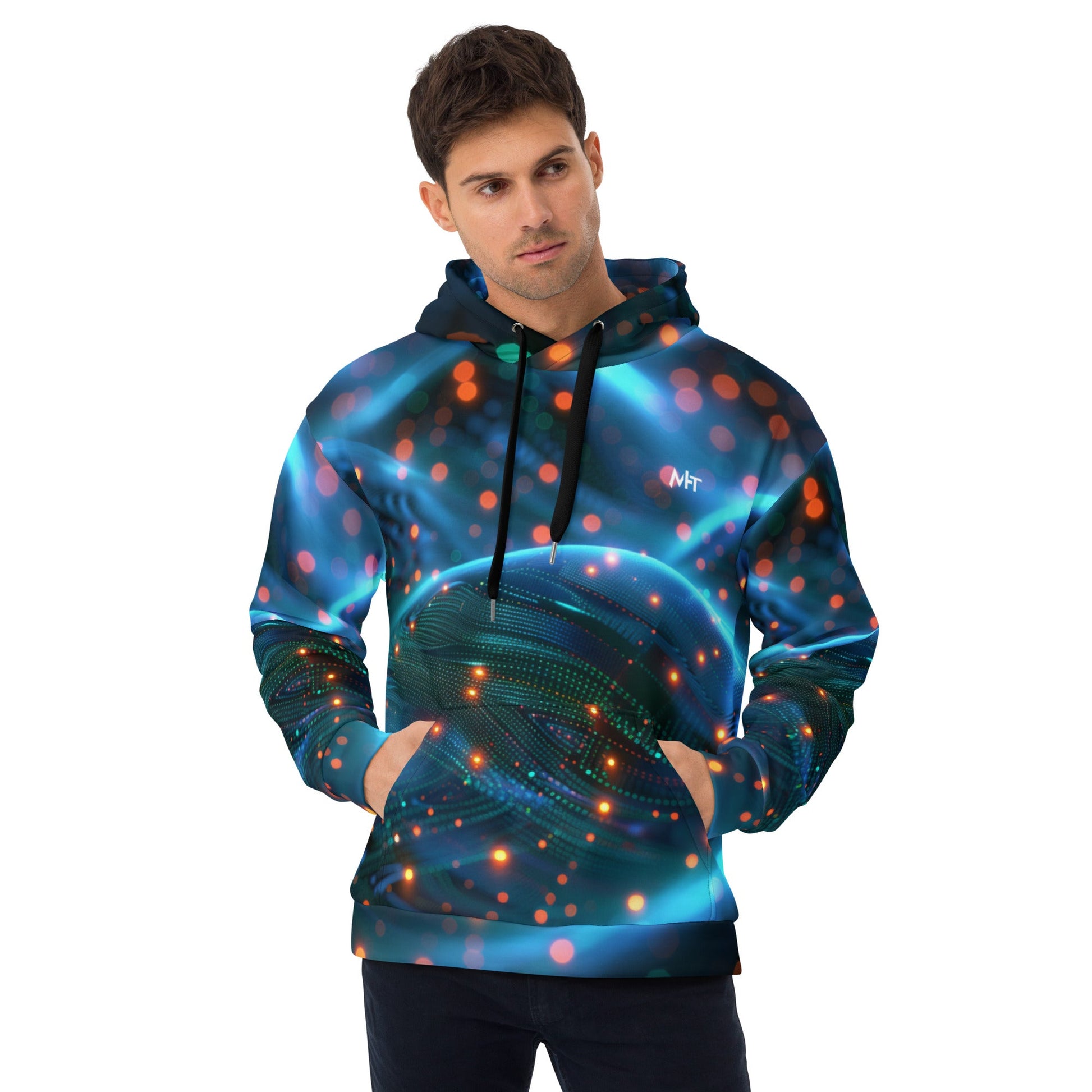 CyberTech Quantum GPU v15 - Unisex Hoodie by DarkByteGear