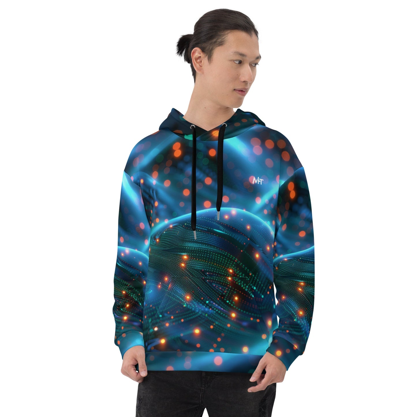 CyberTech Quantum GPU v15 - Unisex Hoodie by DarkByteGear