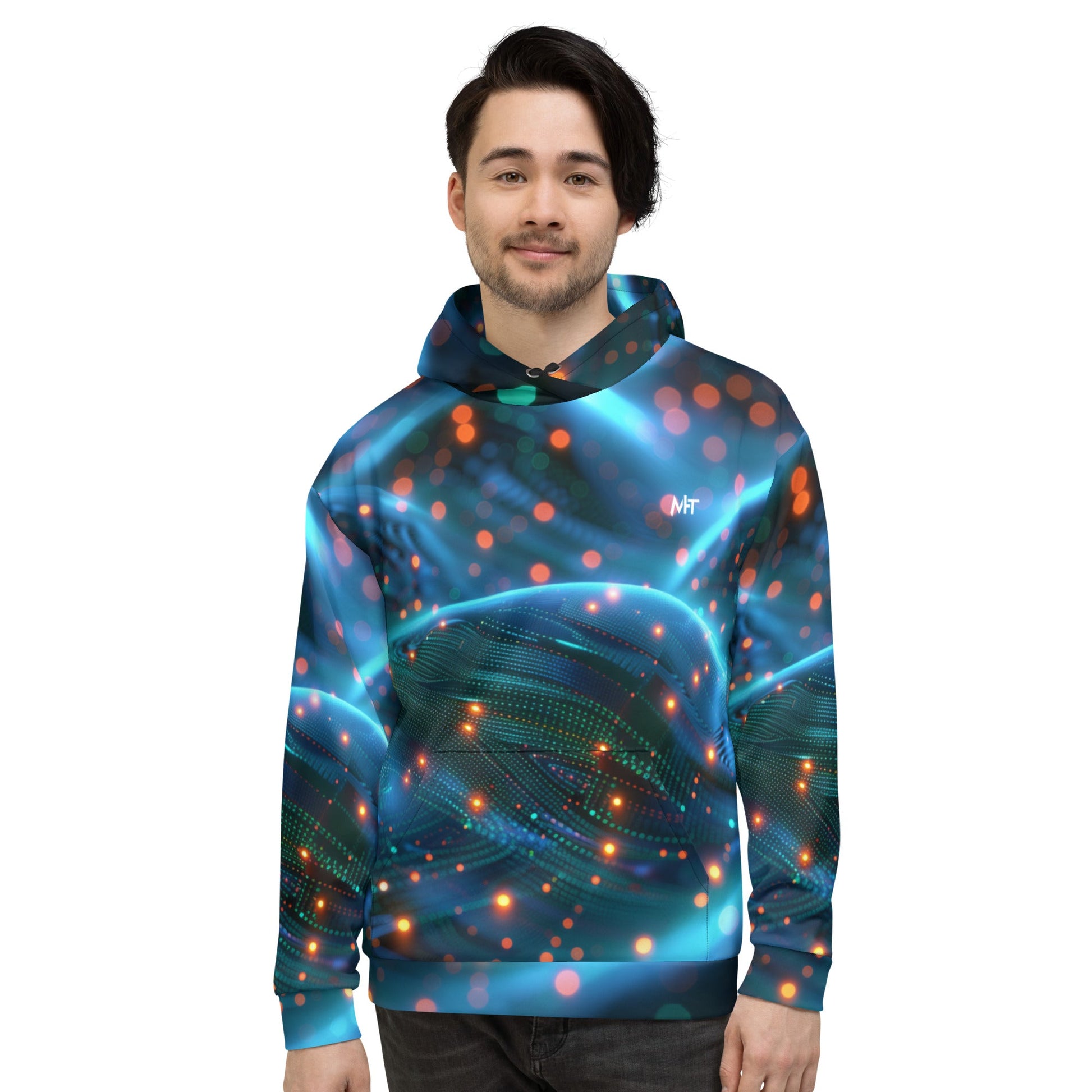 CyberTech Quantum GPU v15 - Unisex Hoodie by DarkByteGear