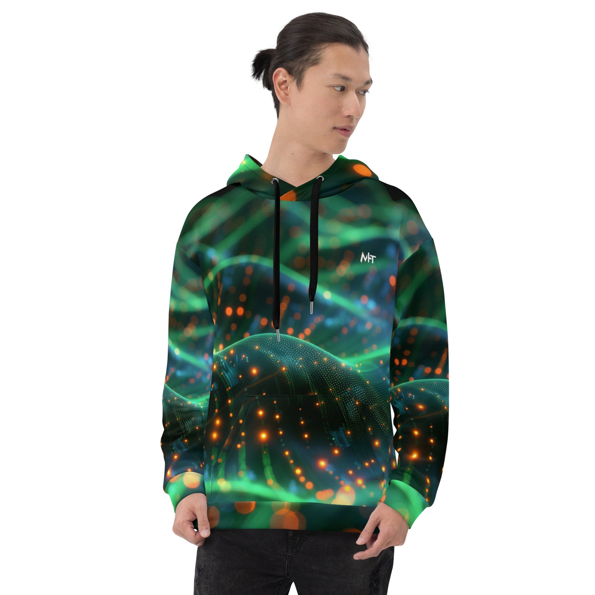 CyberTech Quantum GPU v16 - Unisex Hoodie by DarkByteGear