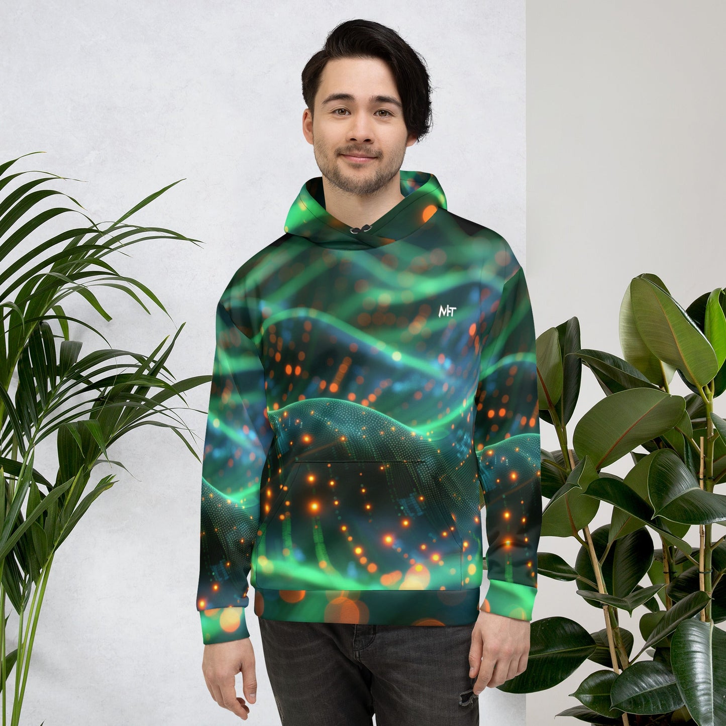 CyberTech Quantum GPU v16 - Unisex Hoodie by DarkByteGear