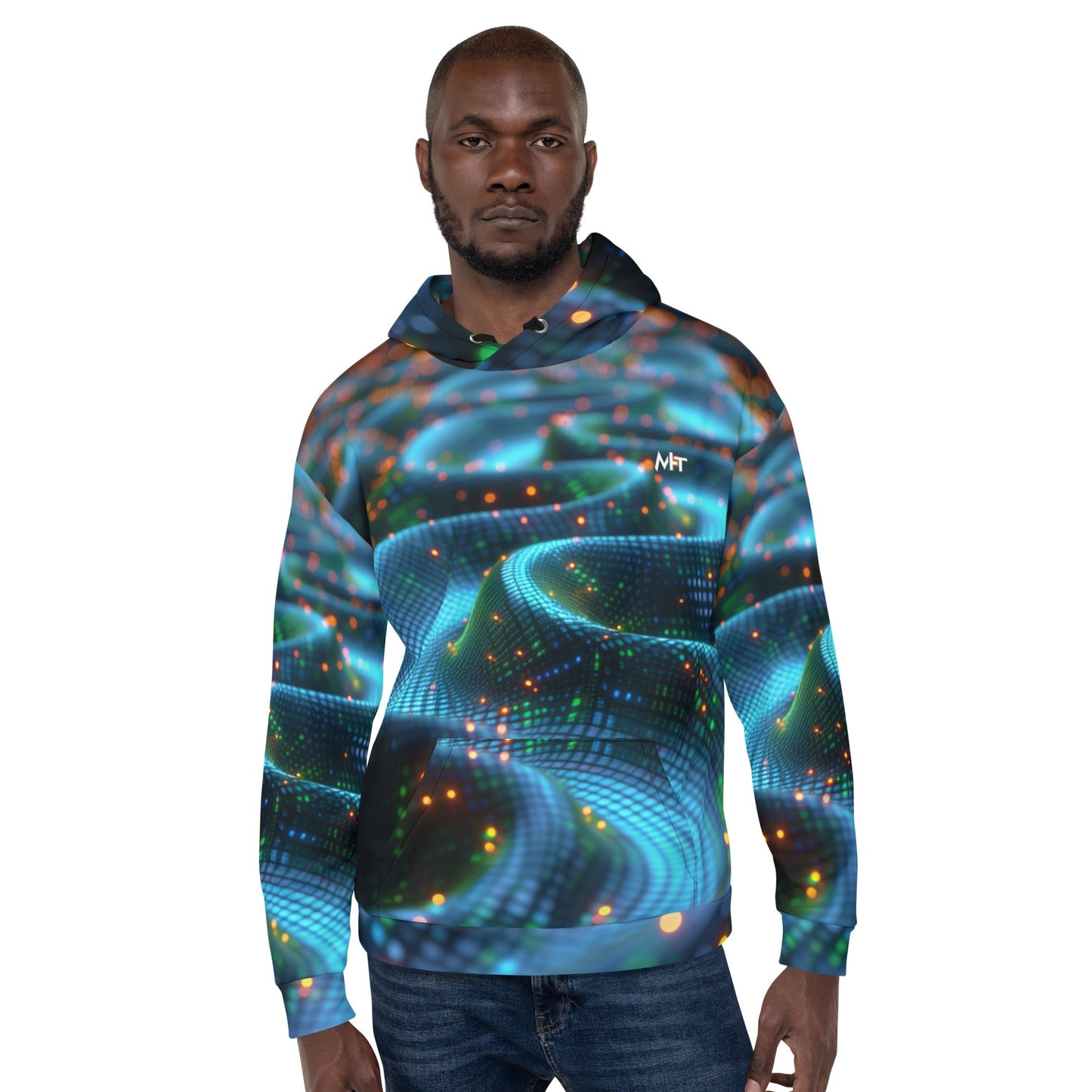 CyberTech Quantum GPU v18 - Unisex Hoodie by DarkByteGear