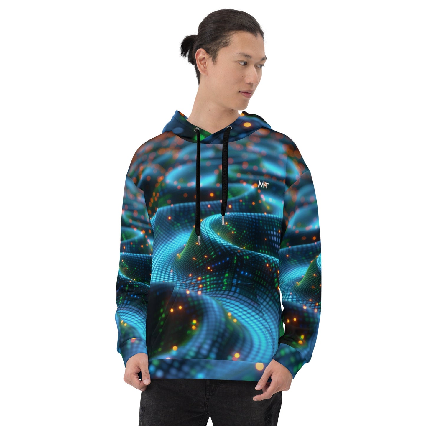CyberTech Quantum GPU v18 - Unisex Hoodie by DarkByteGear