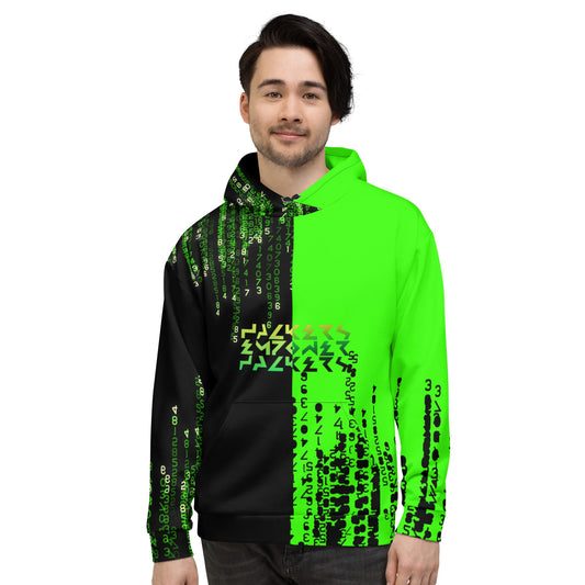 Hackers Empower Hackers v6 - Unisex Hoodie by DarkByteGear