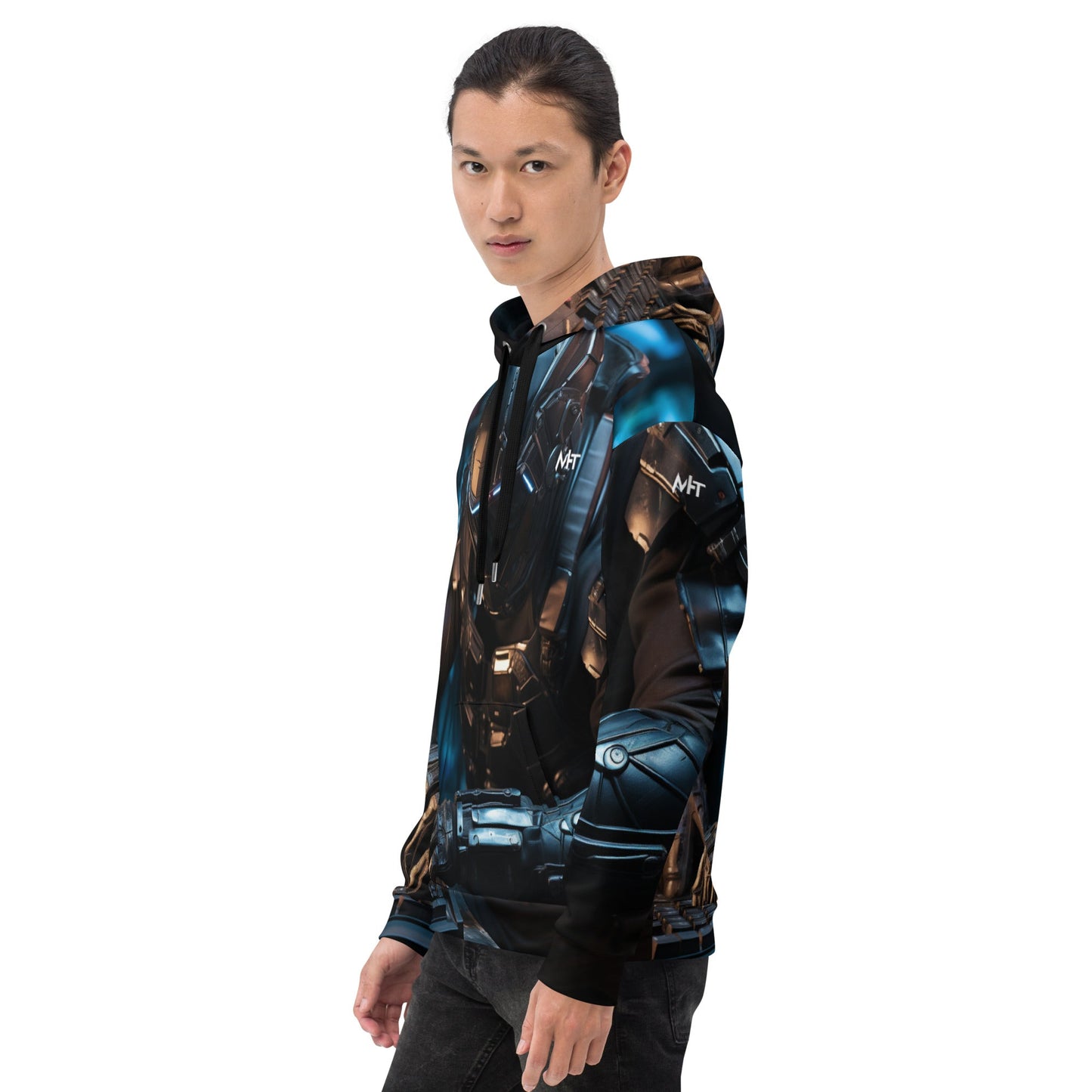 CyberWares Warrior V19 - Unisex Hoodie by DarkByteGear