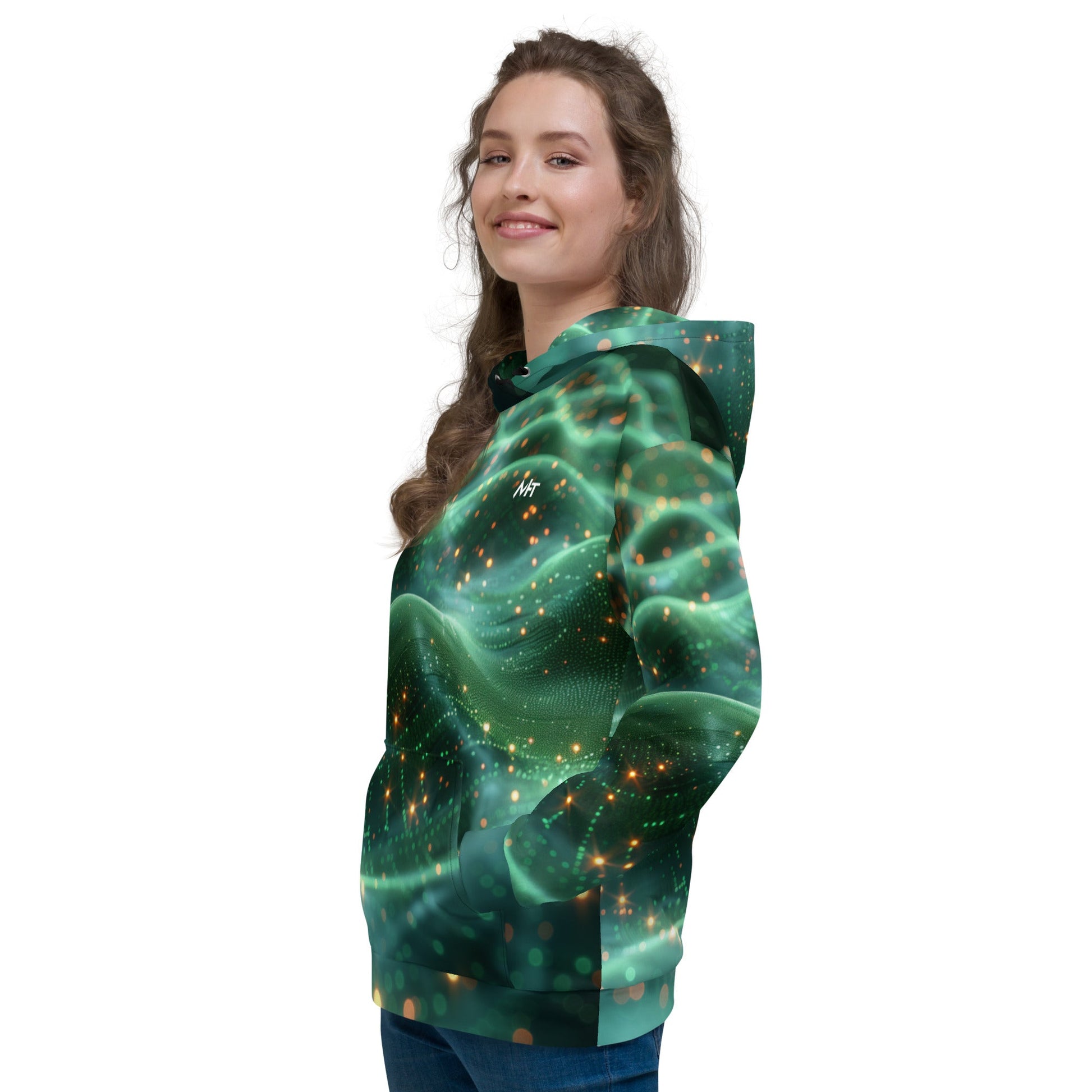 CyberTech Quantum GPU v13 - Unisex Hoodie by DarkByteGear