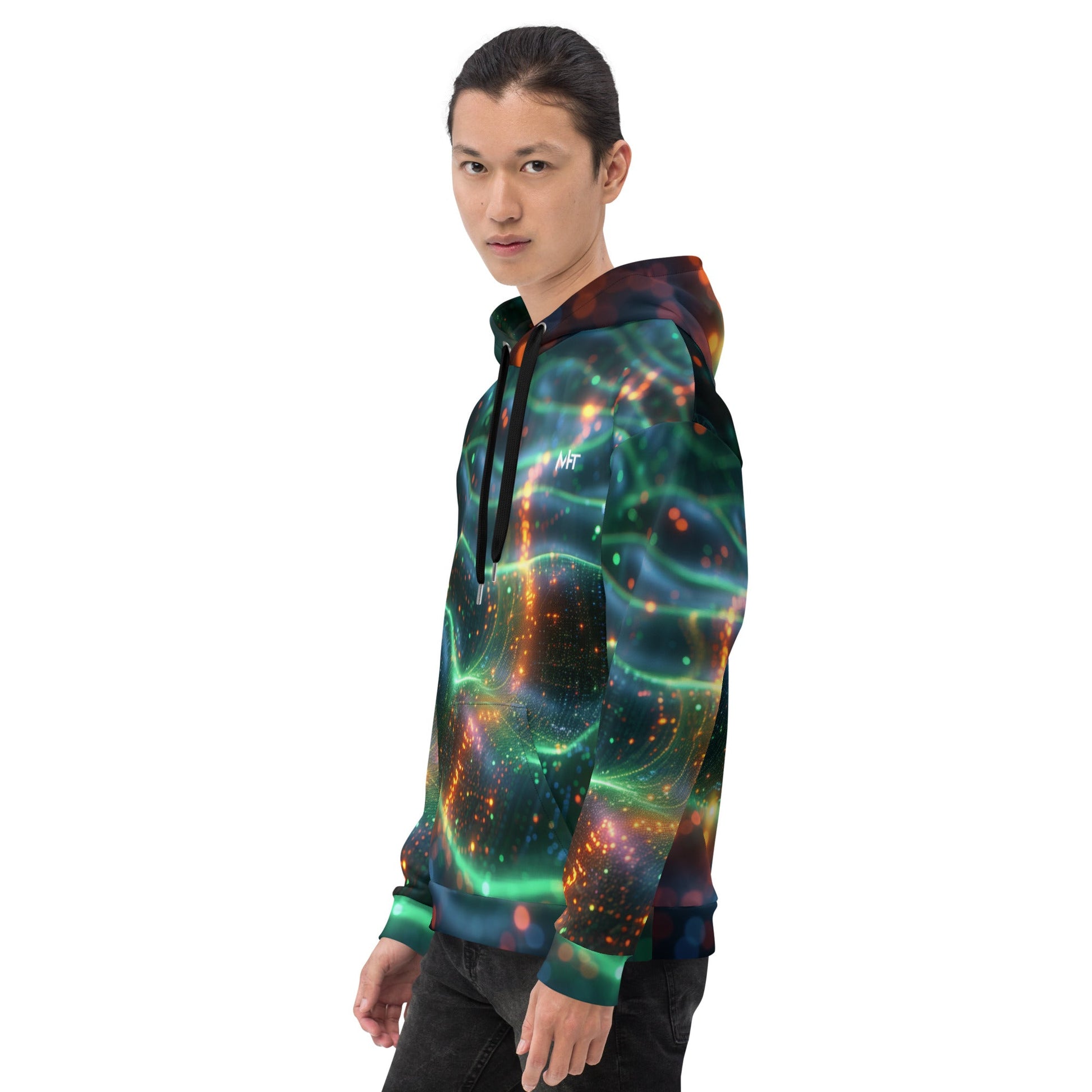 CyberTech Quantum GPU v14 - Unisex Hoodie by DarkByteGear