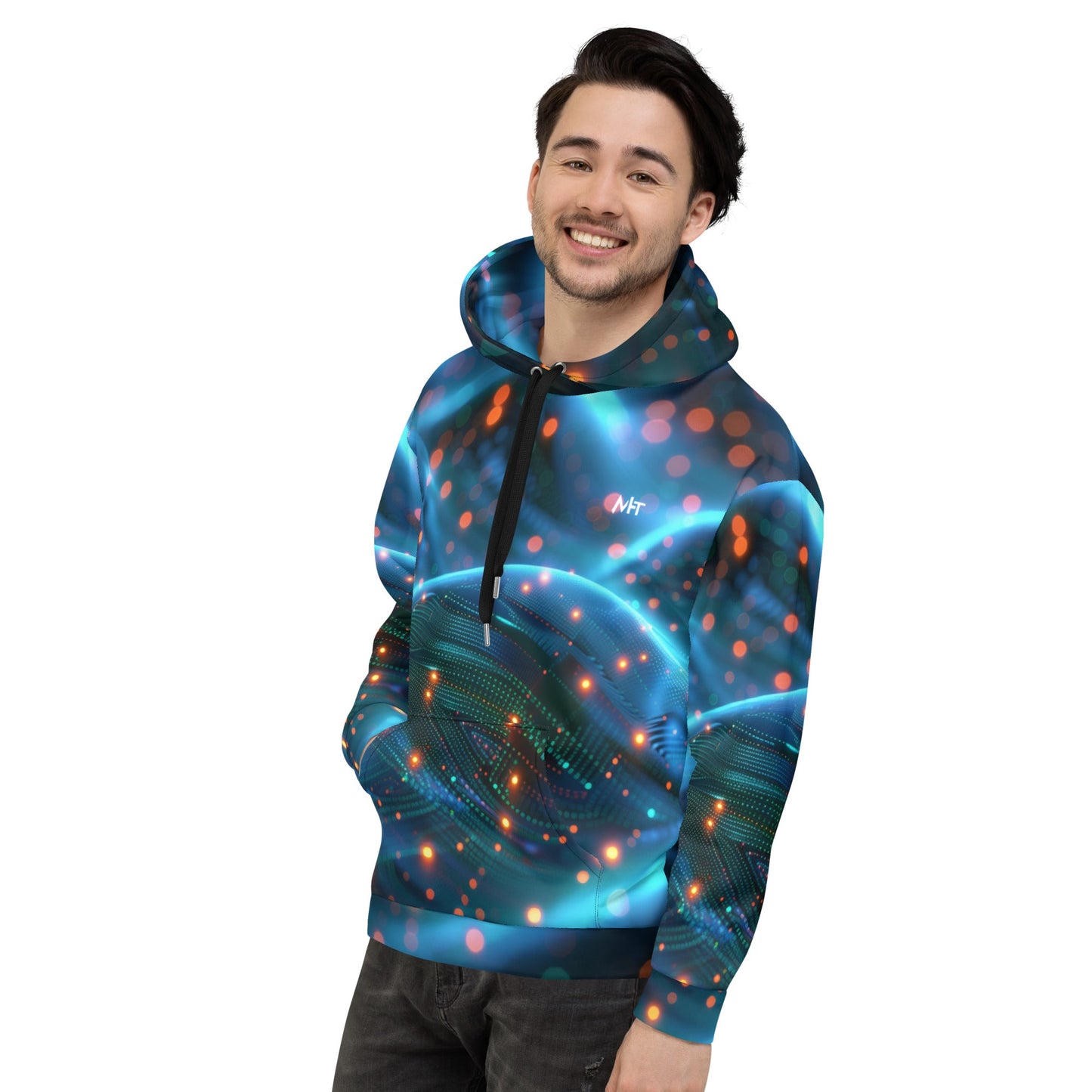 CyberTech Quantum GPU v15 - Unisex Hoodie by DarkByteGear