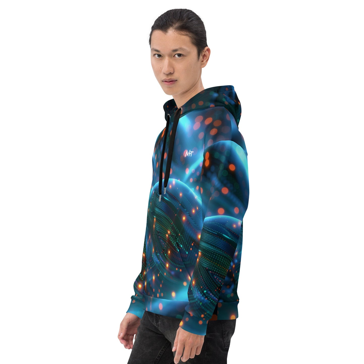 CyberTech Quantum GPU v15 - Unisex Hoodie by DarkByteGear