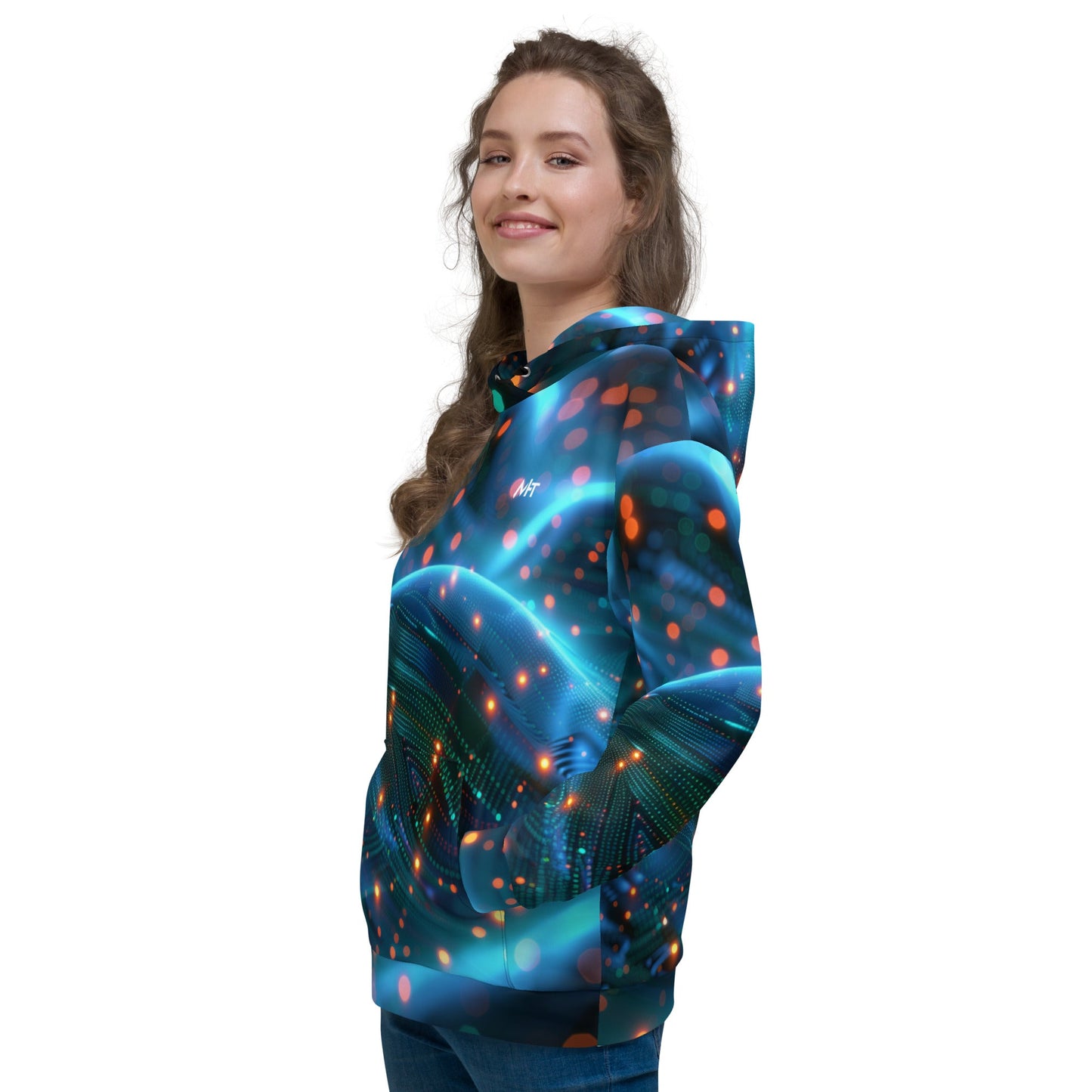 CyberTech Quantum GPU v15 - Unisex Hoodie by DarkByteGear