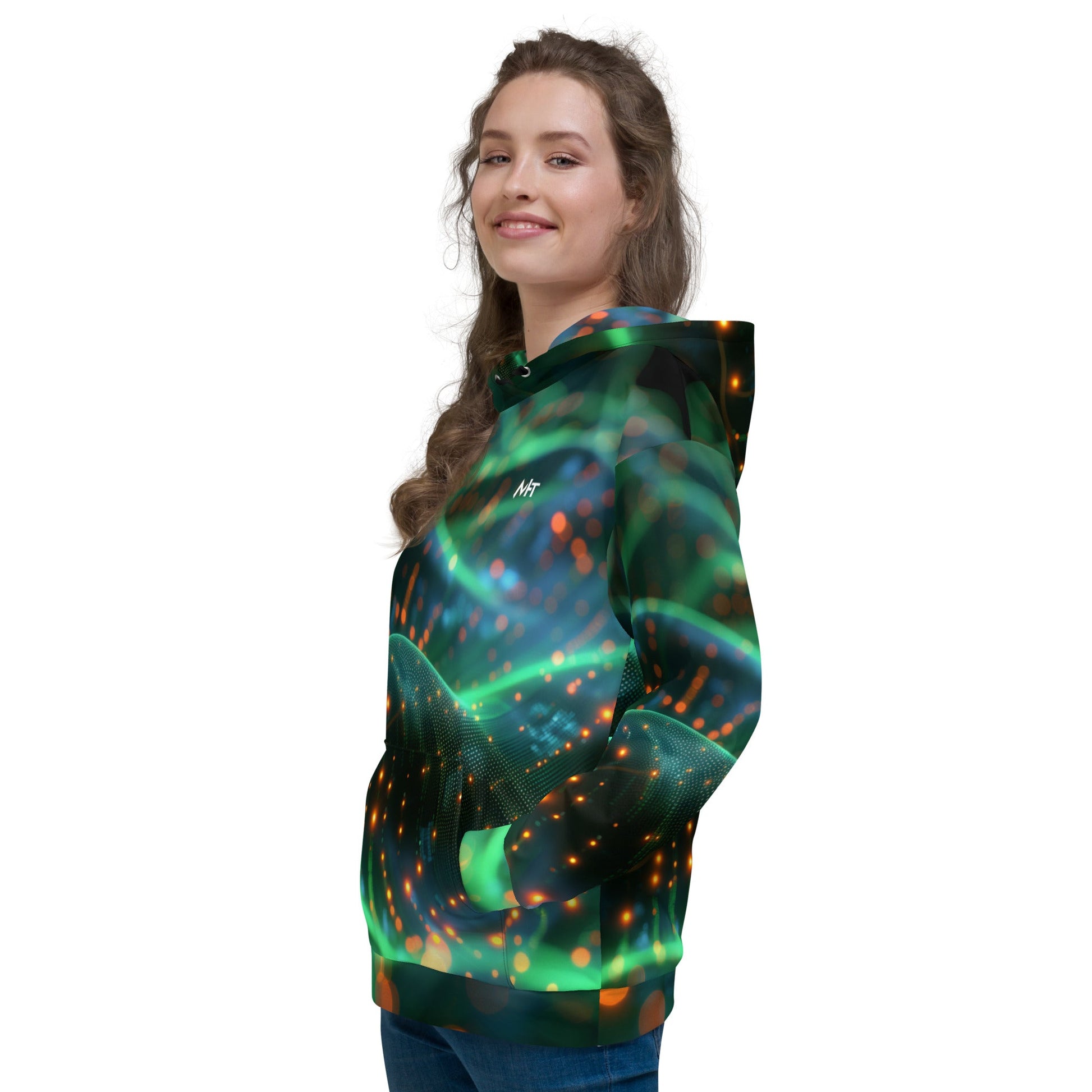 CyberTech Quantum GPU v16 - Unisex Hoodie by DarkByteGear