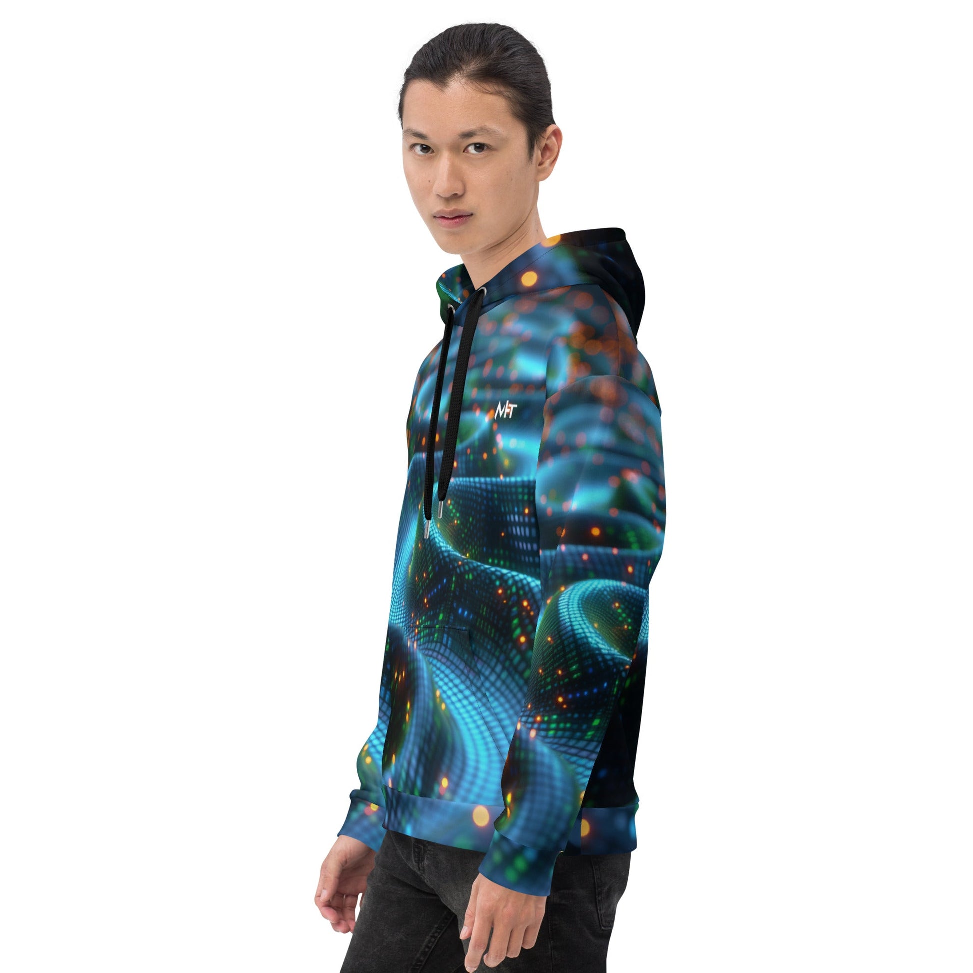 CyberTech Quantum GPU v18 - Unisex Hoodie by DarkByteGear