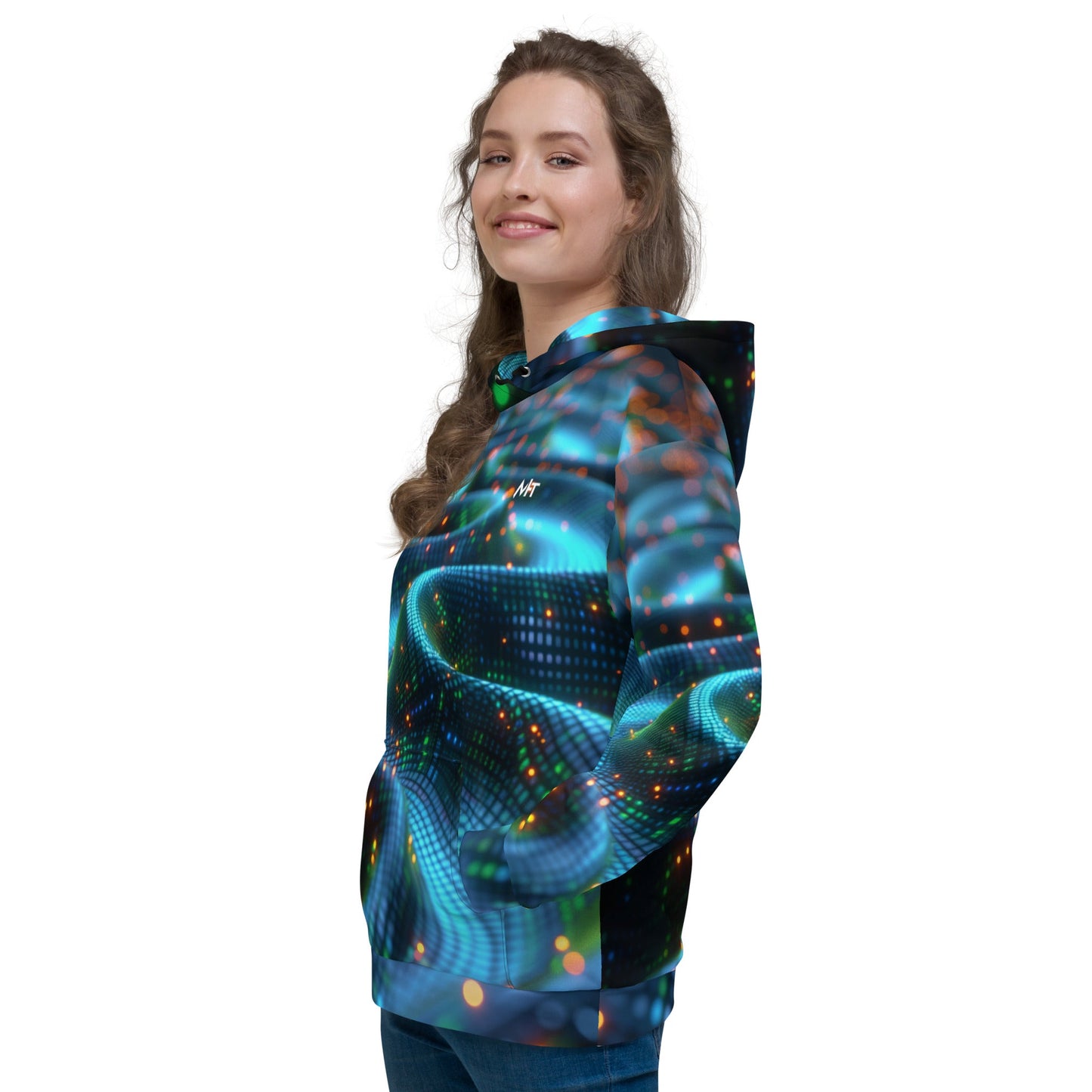 CyberTech Quantum GPU v18 - Unisex Hoodie by DarkByteGear